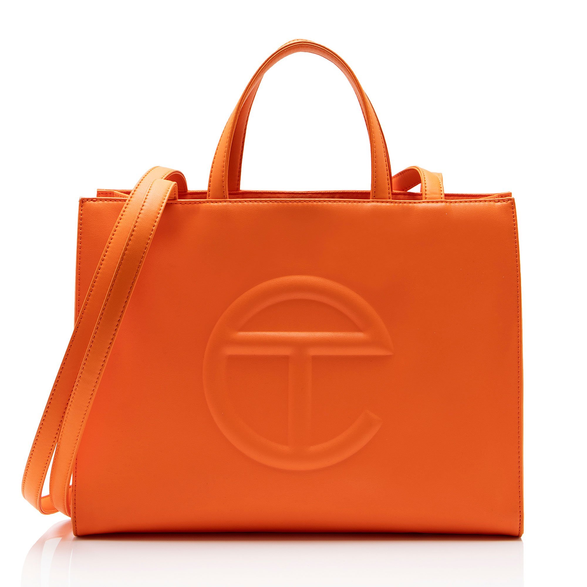 Vegan leather tote