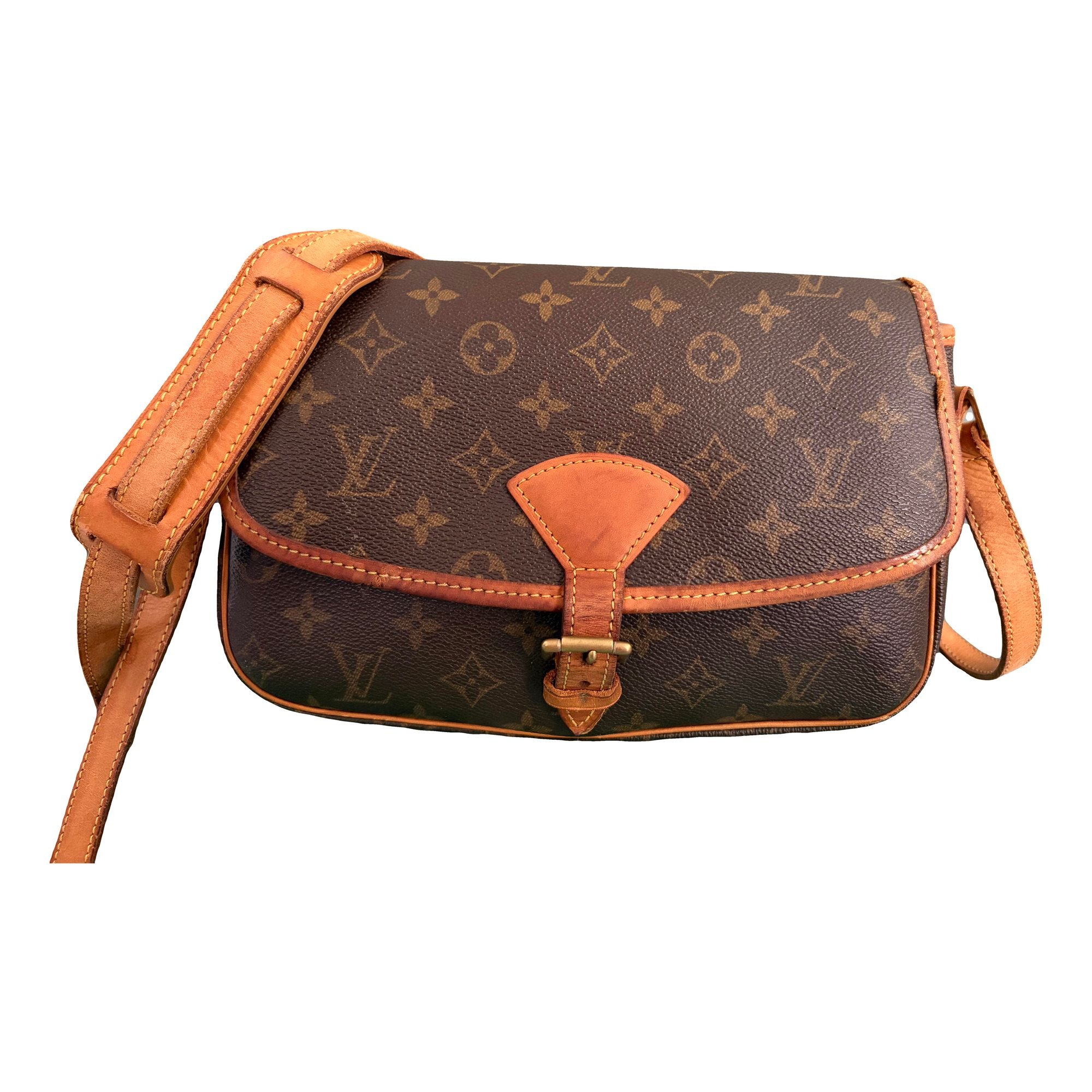 Sologne leather crossbody bag