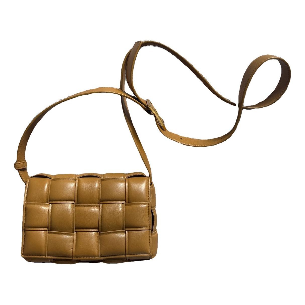 Cassette leather handbag
