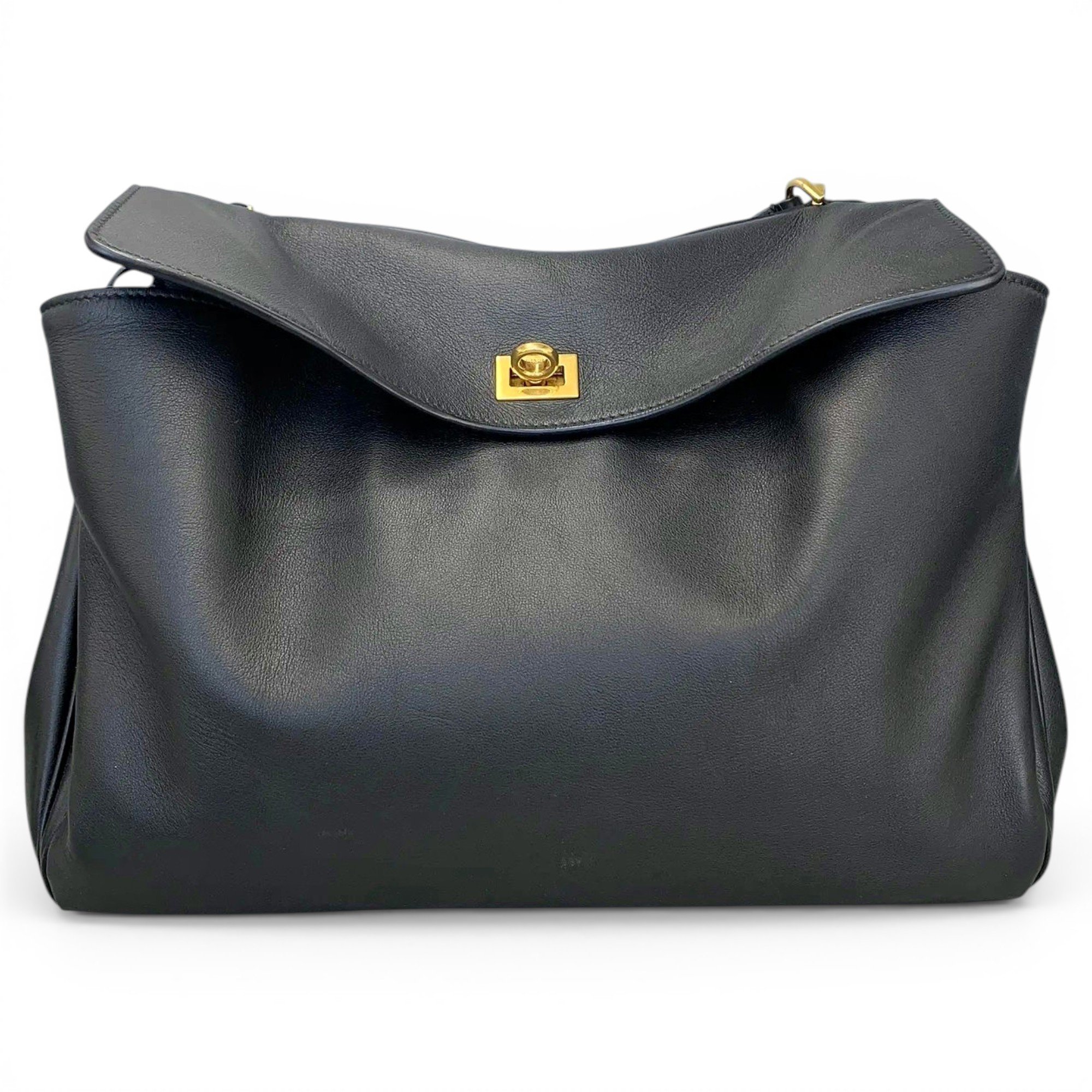 Balenciaga Rodeo leather handbag