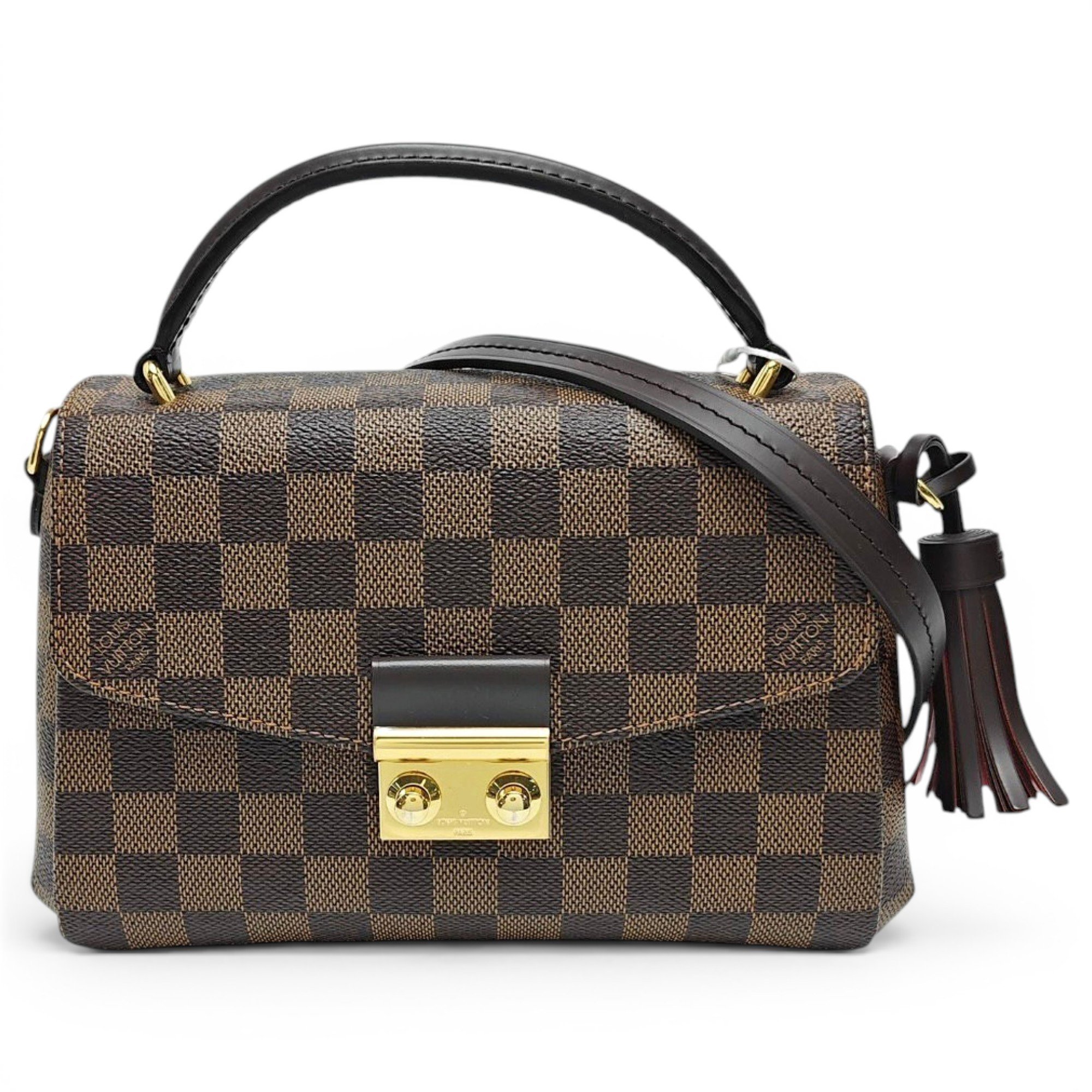 Croisette leather tote