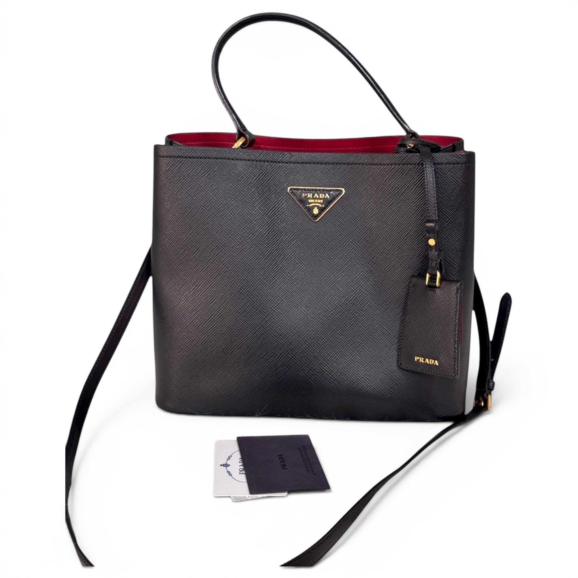 Leather handbag