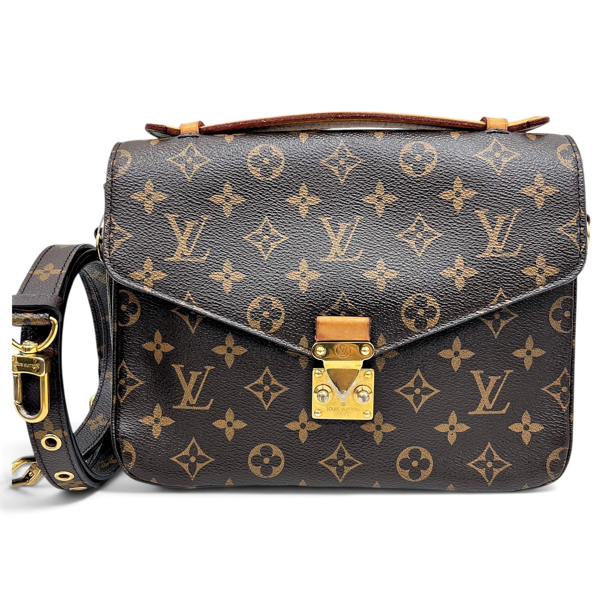 Metis leather crossbody bag