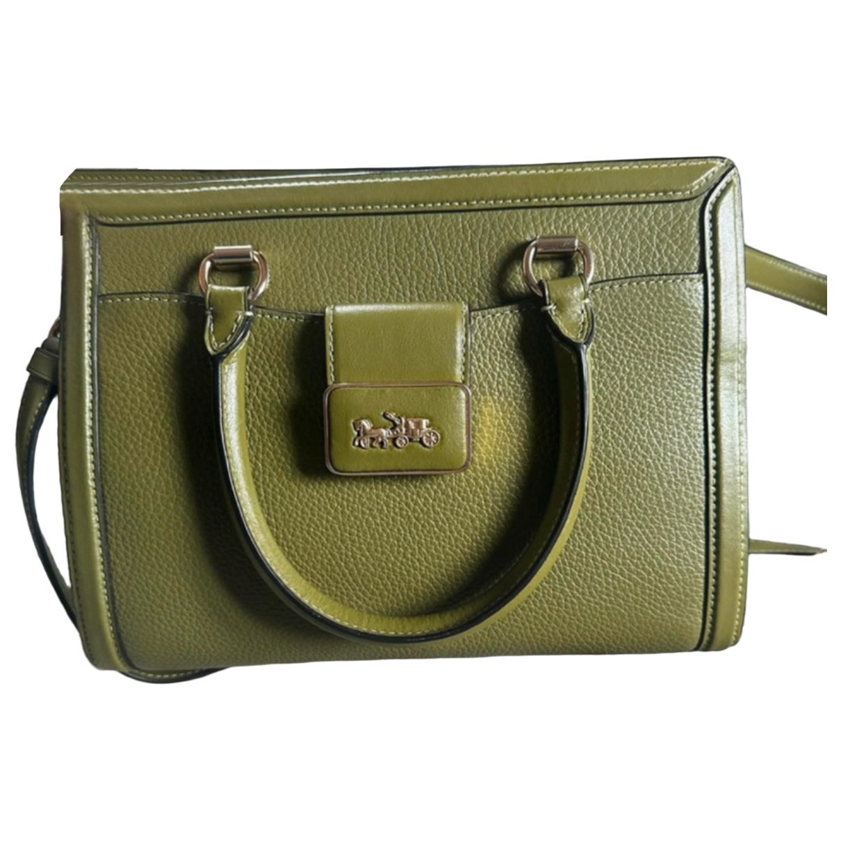 Leather satchel