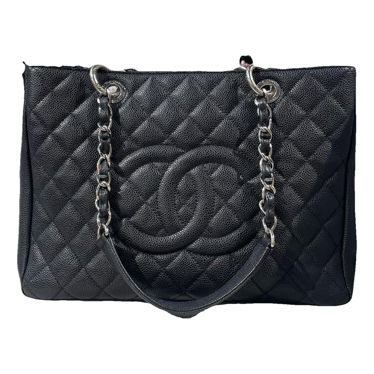 Grand shopping leather tote