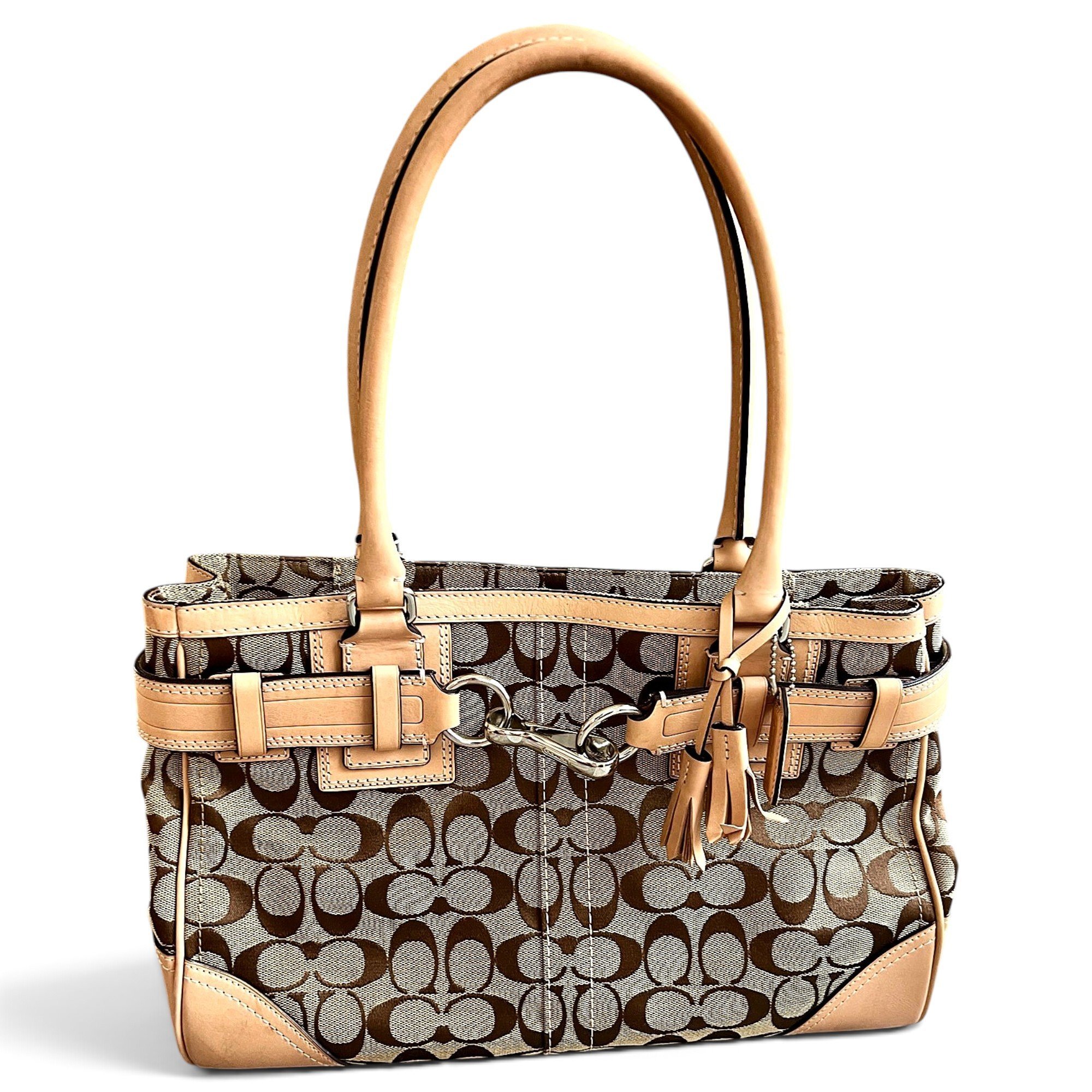 Tabby leather handbag