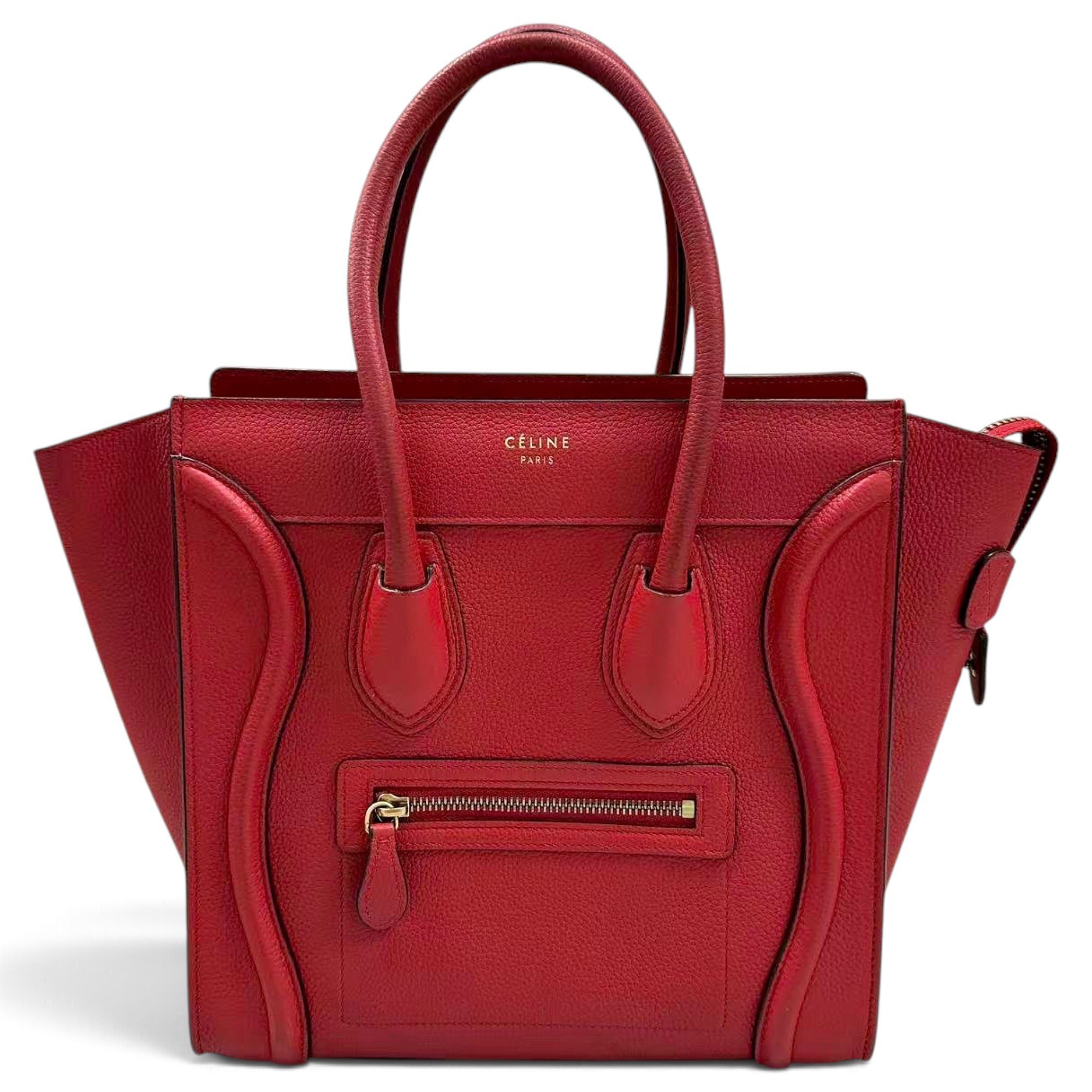 Luggage leather handbag