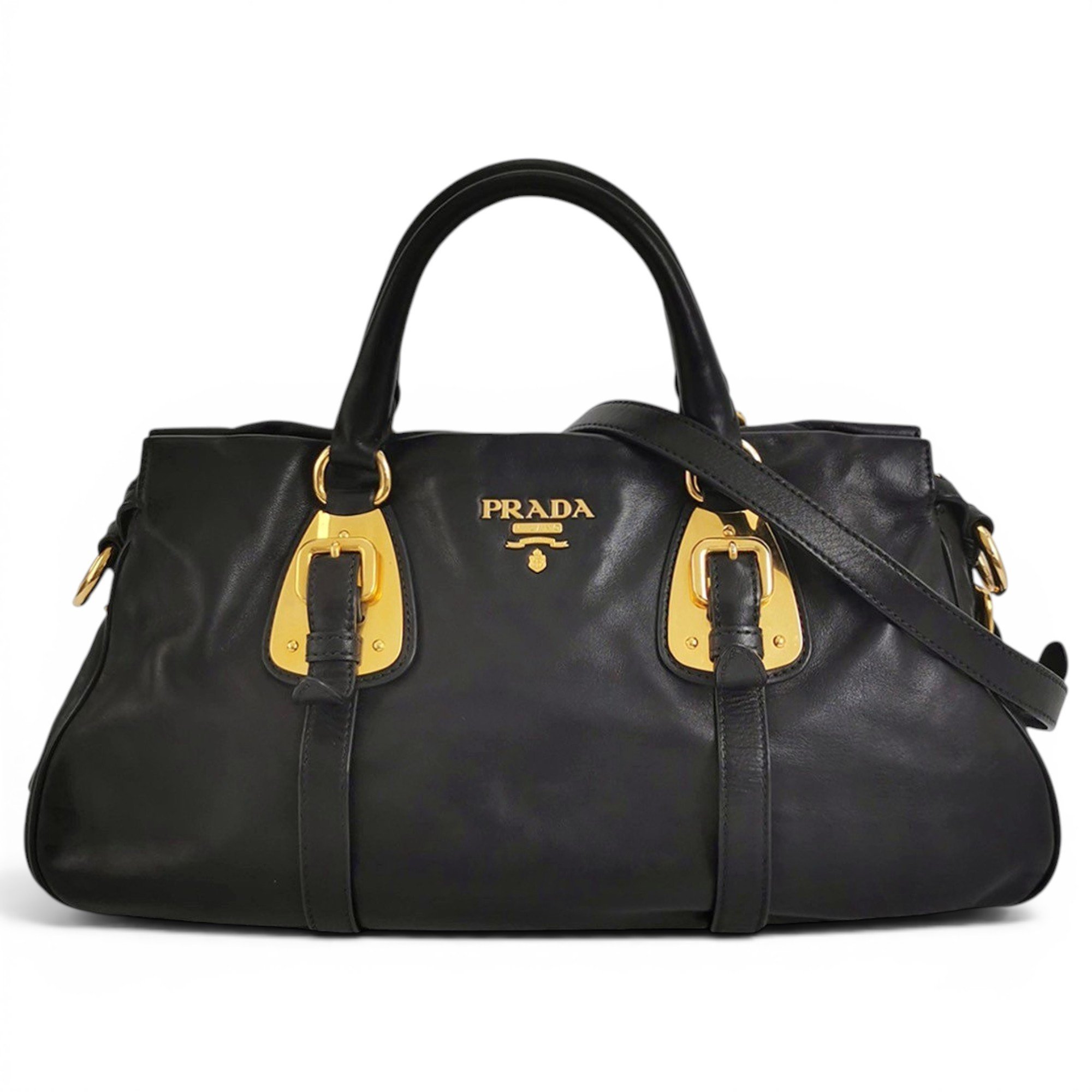 Leather handbag