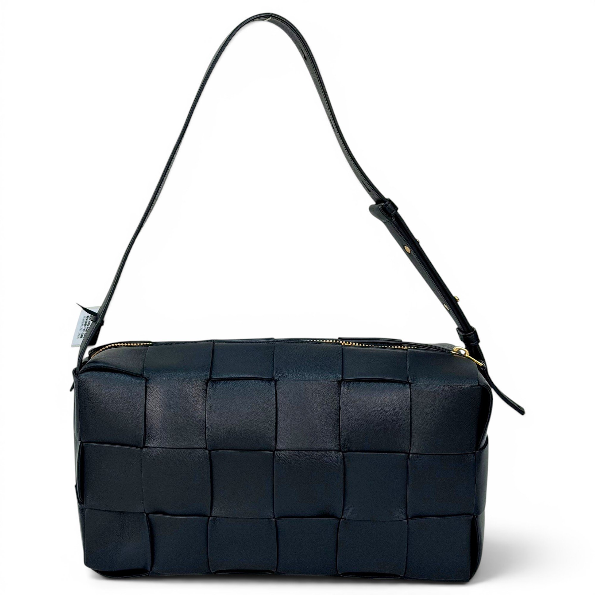 Brick Cassette leather handbag