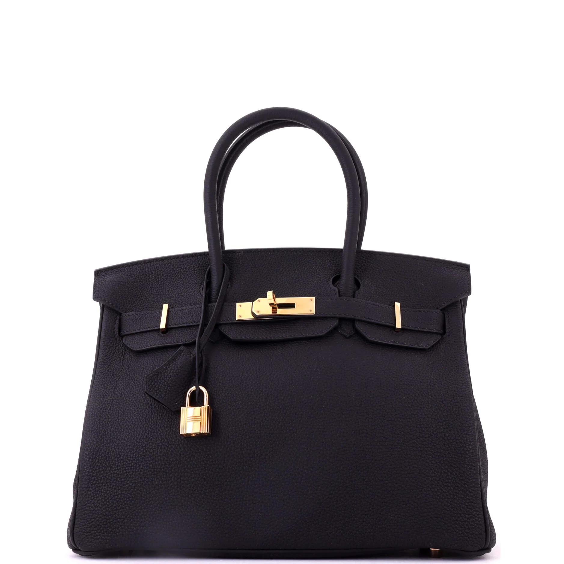 Birkin 30 leather tote