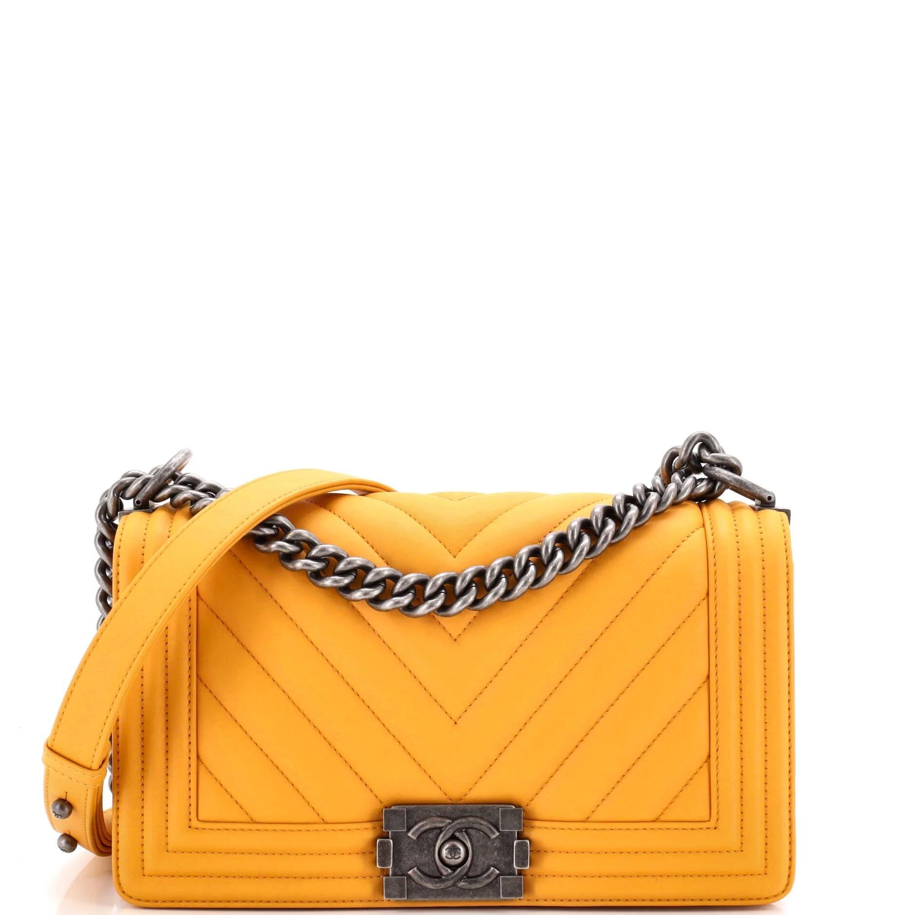 Boy leather handbag