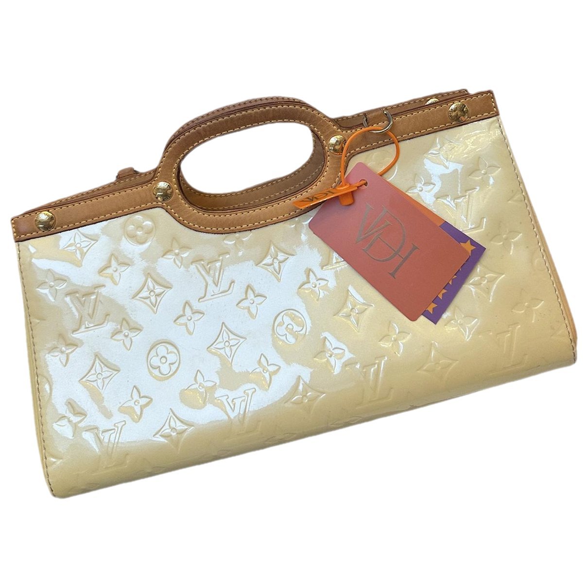 Roxbury patent leather handbag
