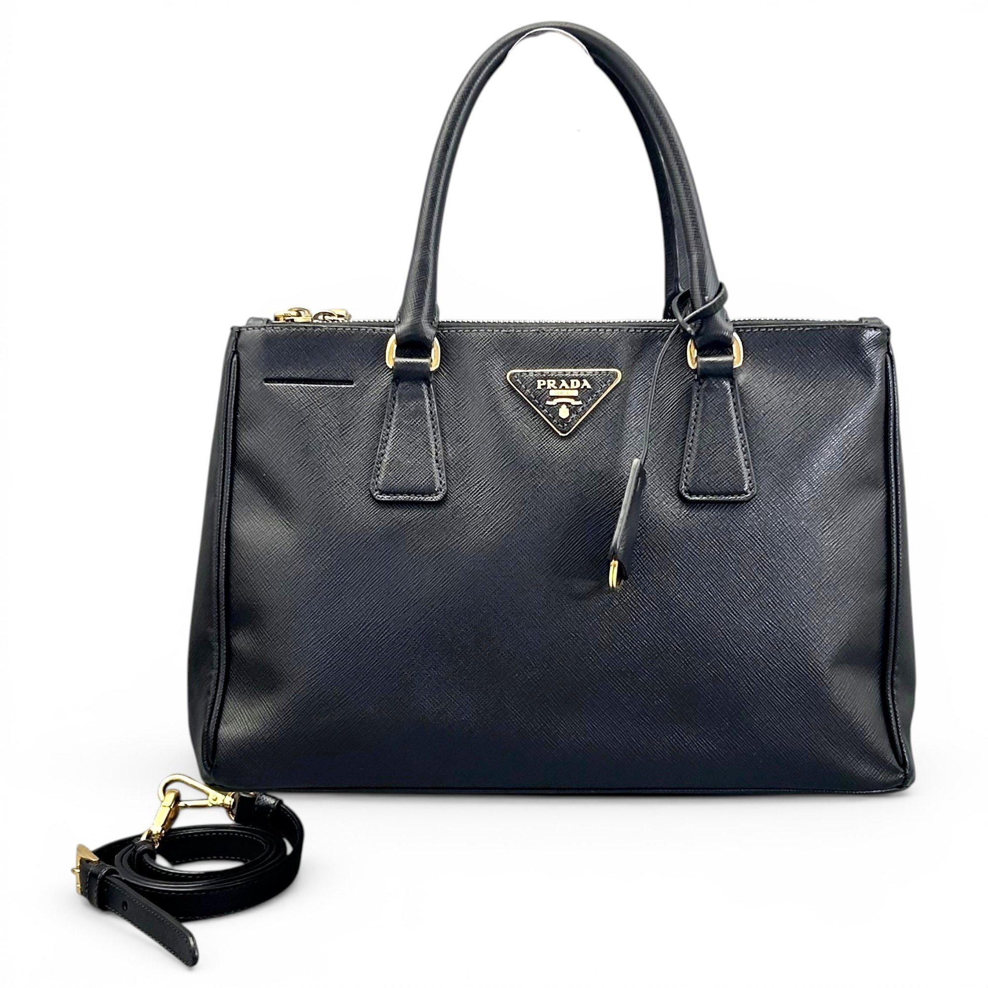 Galleria leather handbag