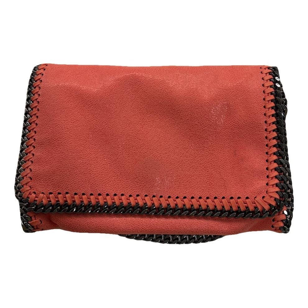 Vegan leather clutch bag