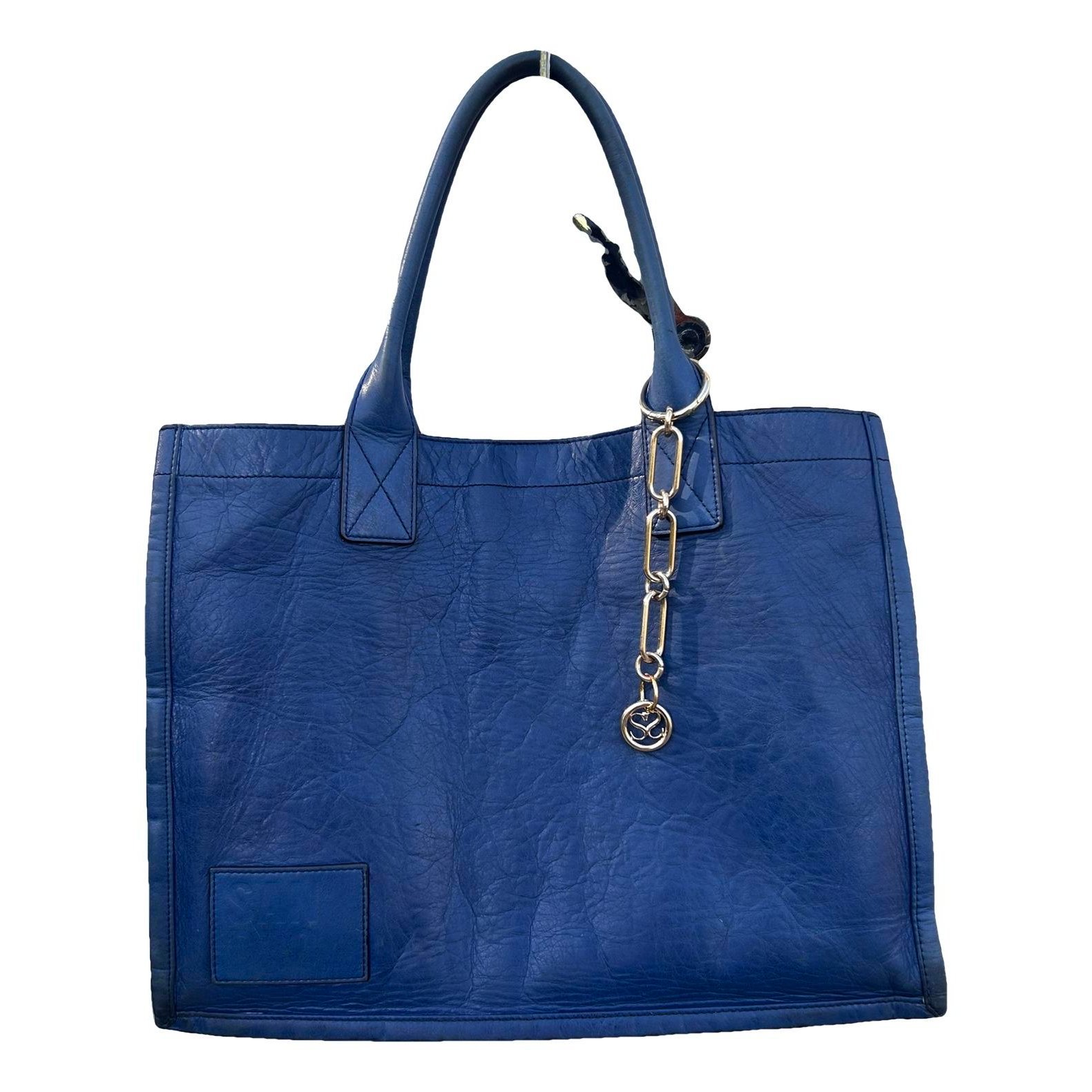 Leather tote
