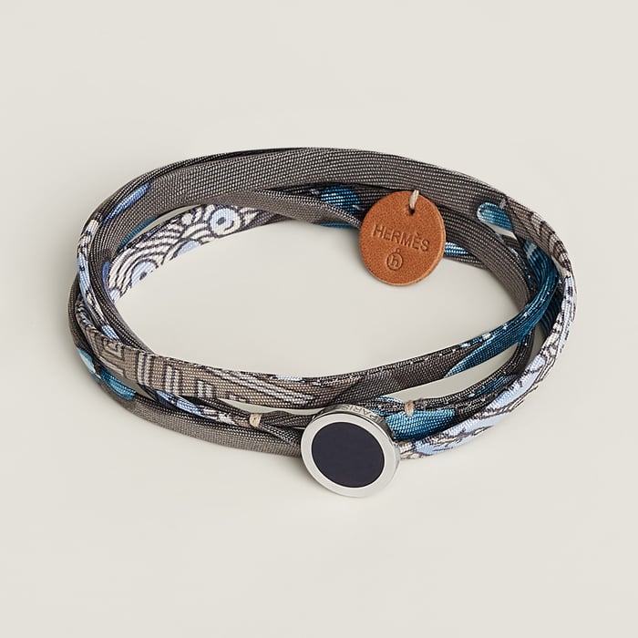 Random Double Tour Silk Bracelet