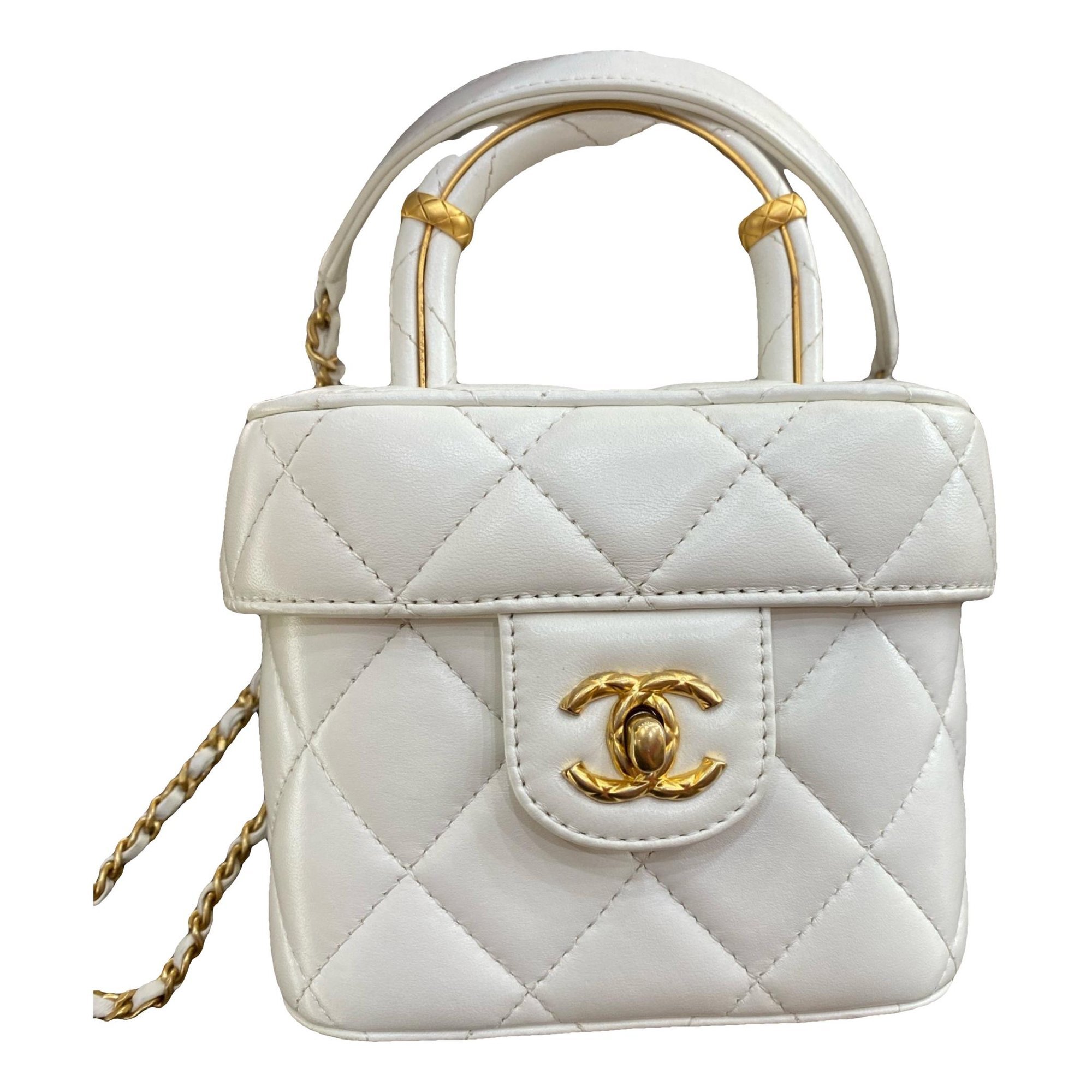 Timeless Classique Top Handle leather handbag
