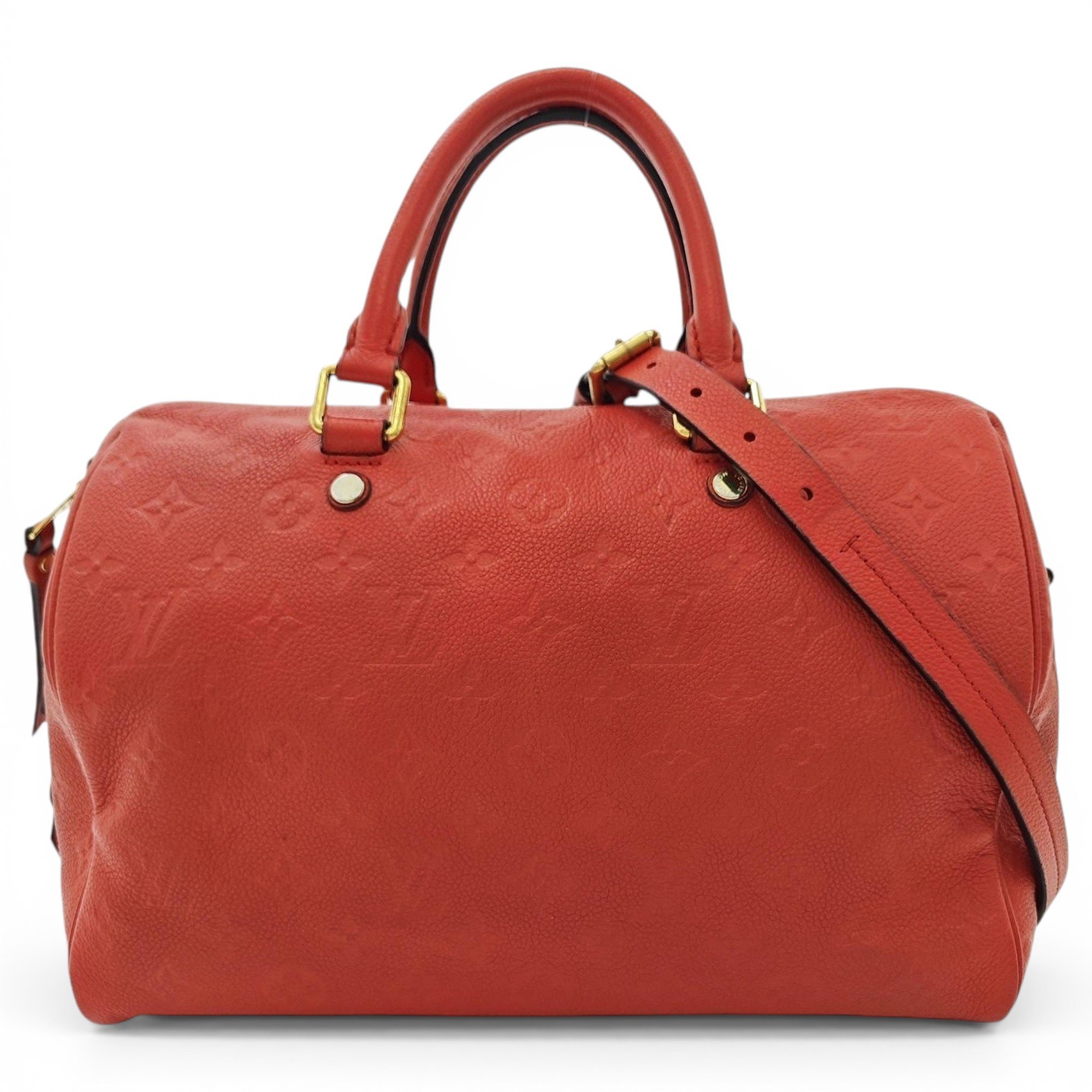 Nano Speedy / Mini HL leather handbag