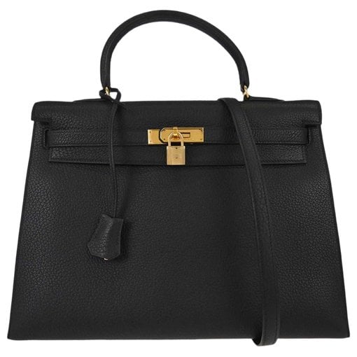 Kelly 35 leather handbag