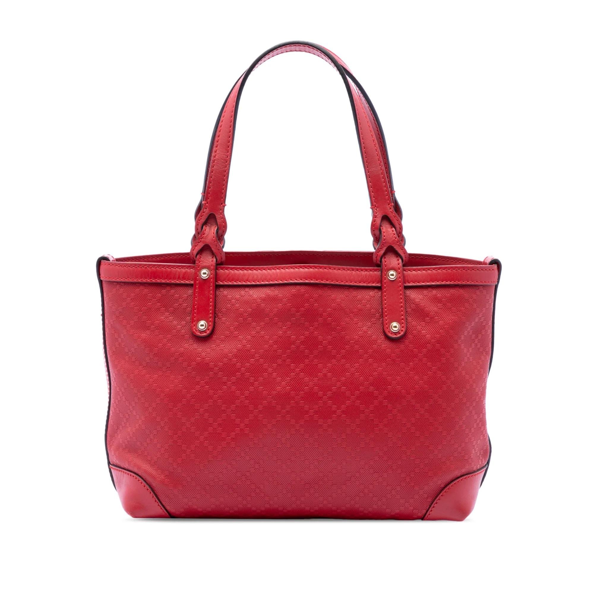 Leather tote