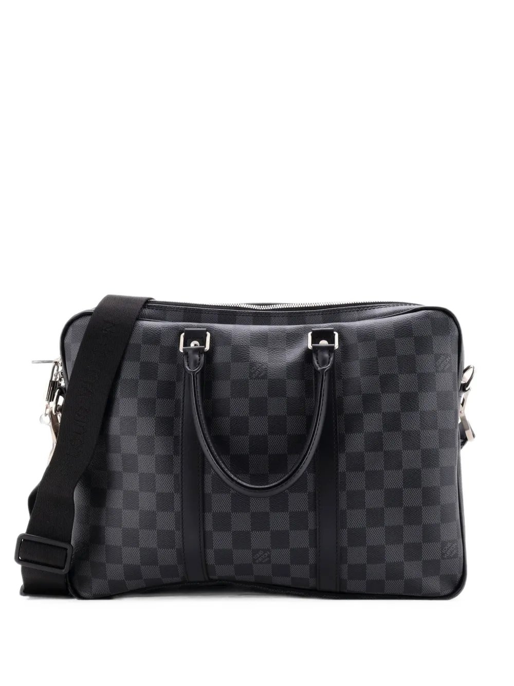 Porte-Documents Voyage Briefcase Damier Graphite PM business bag