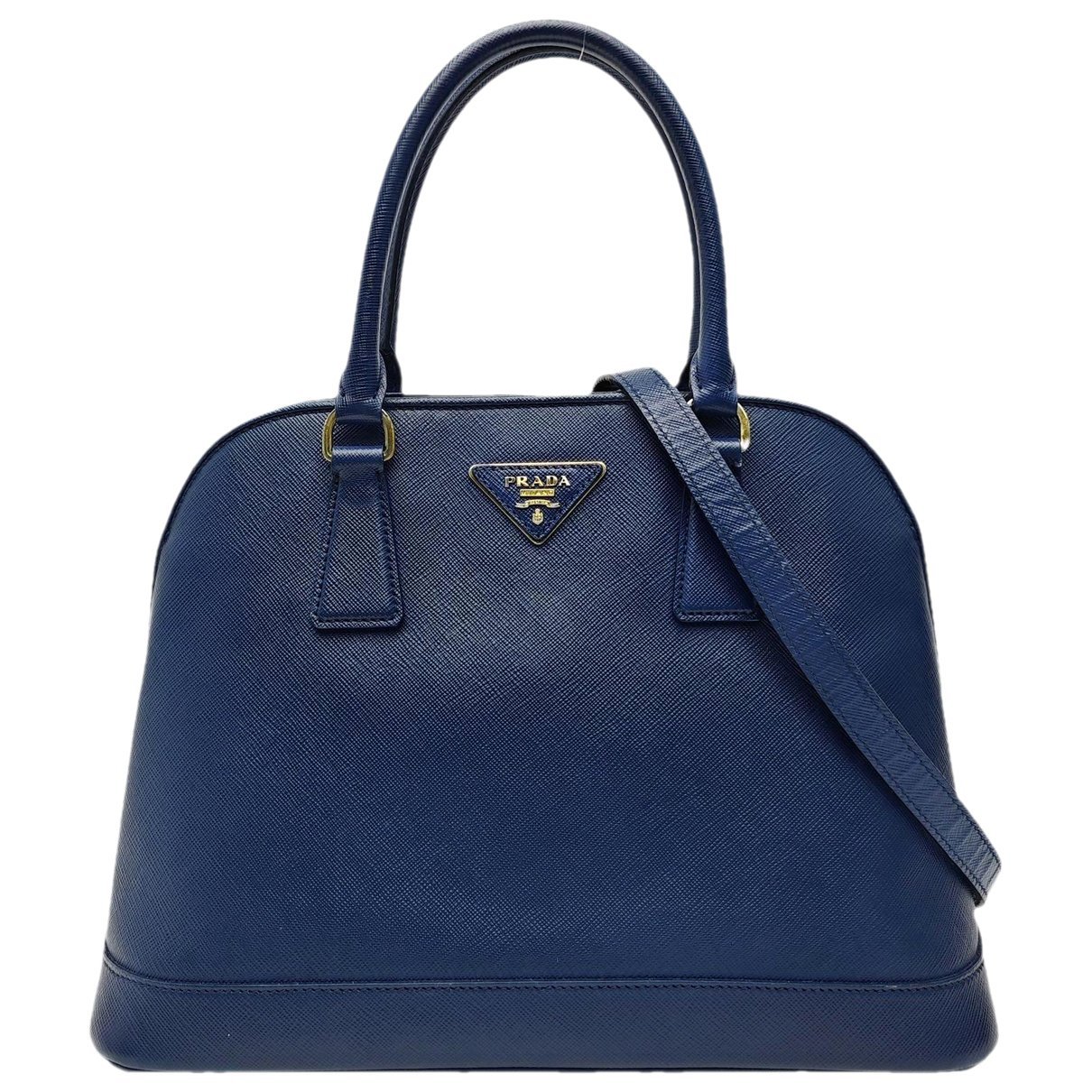 Promenade leather handbag