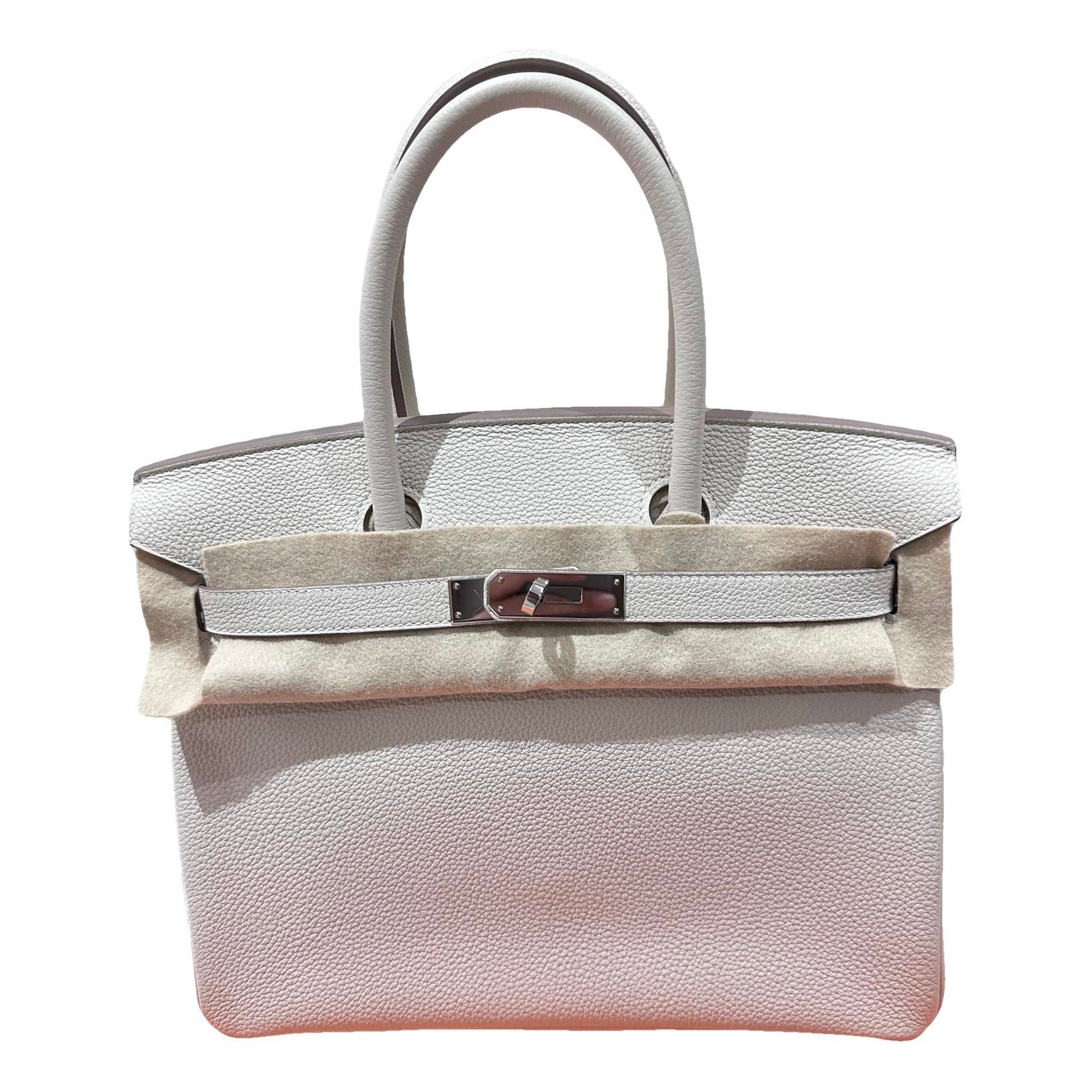 Birkin 30 leather handbag