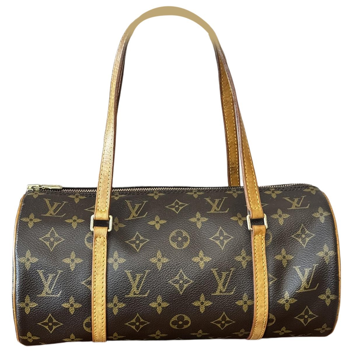 Papillon leather handbag
