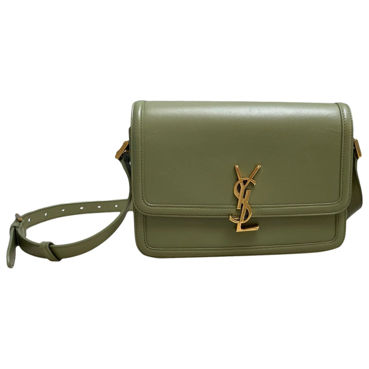 Solférino leather handbag