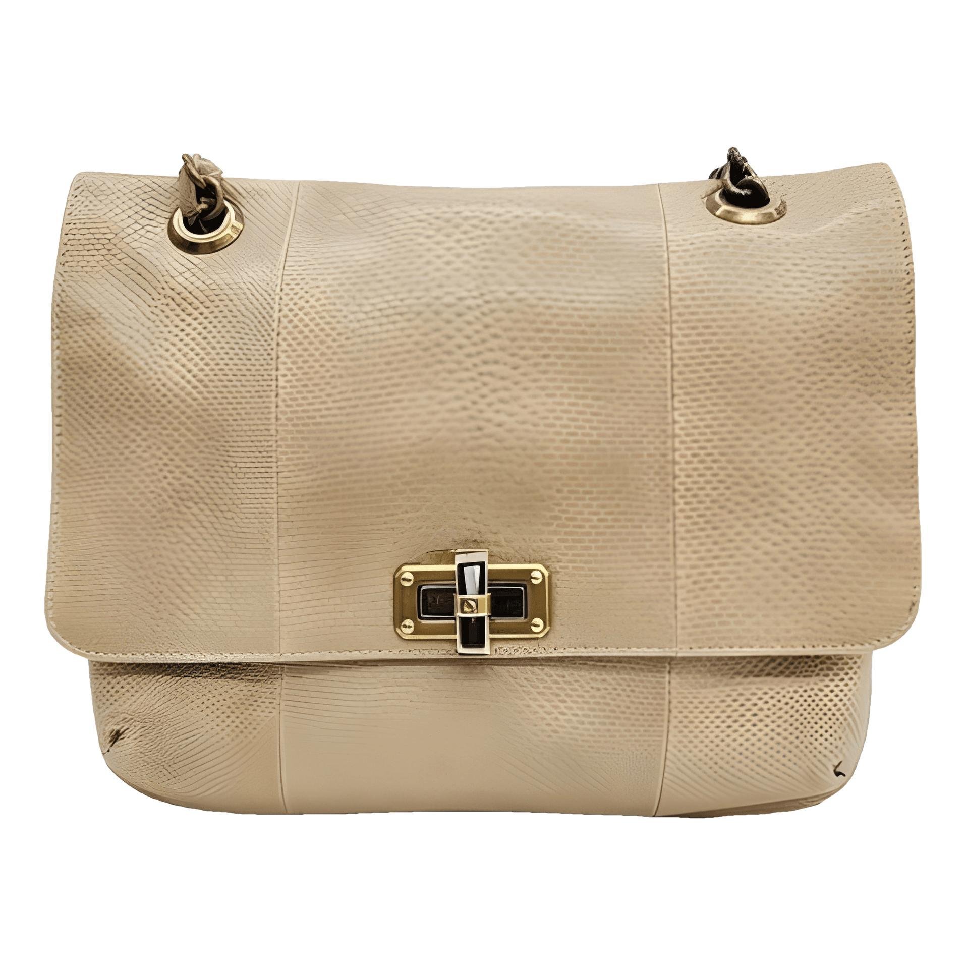 Happy leather handbag