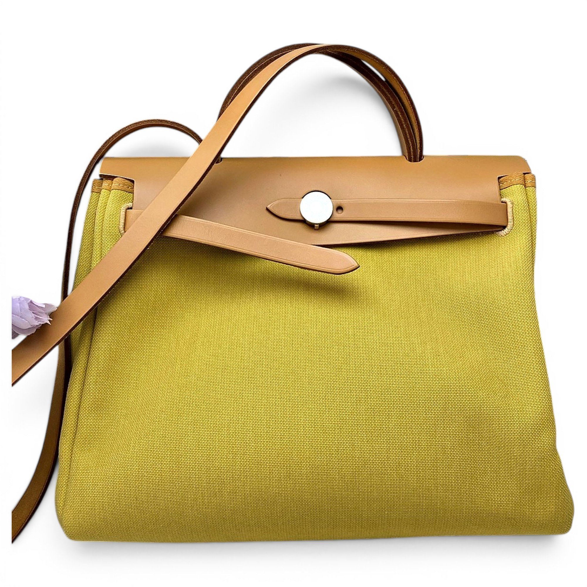 Herbag leather handbag