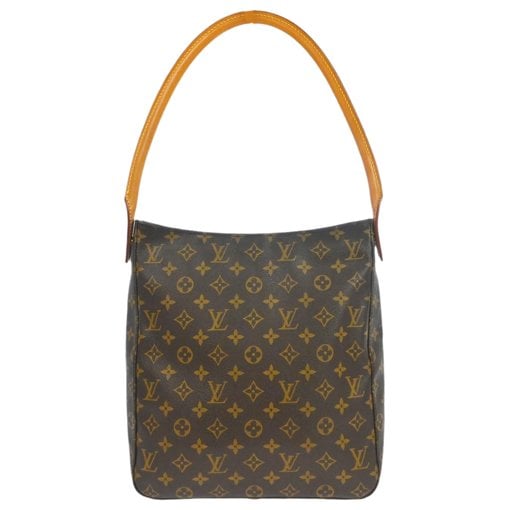 Looping cloth handbag