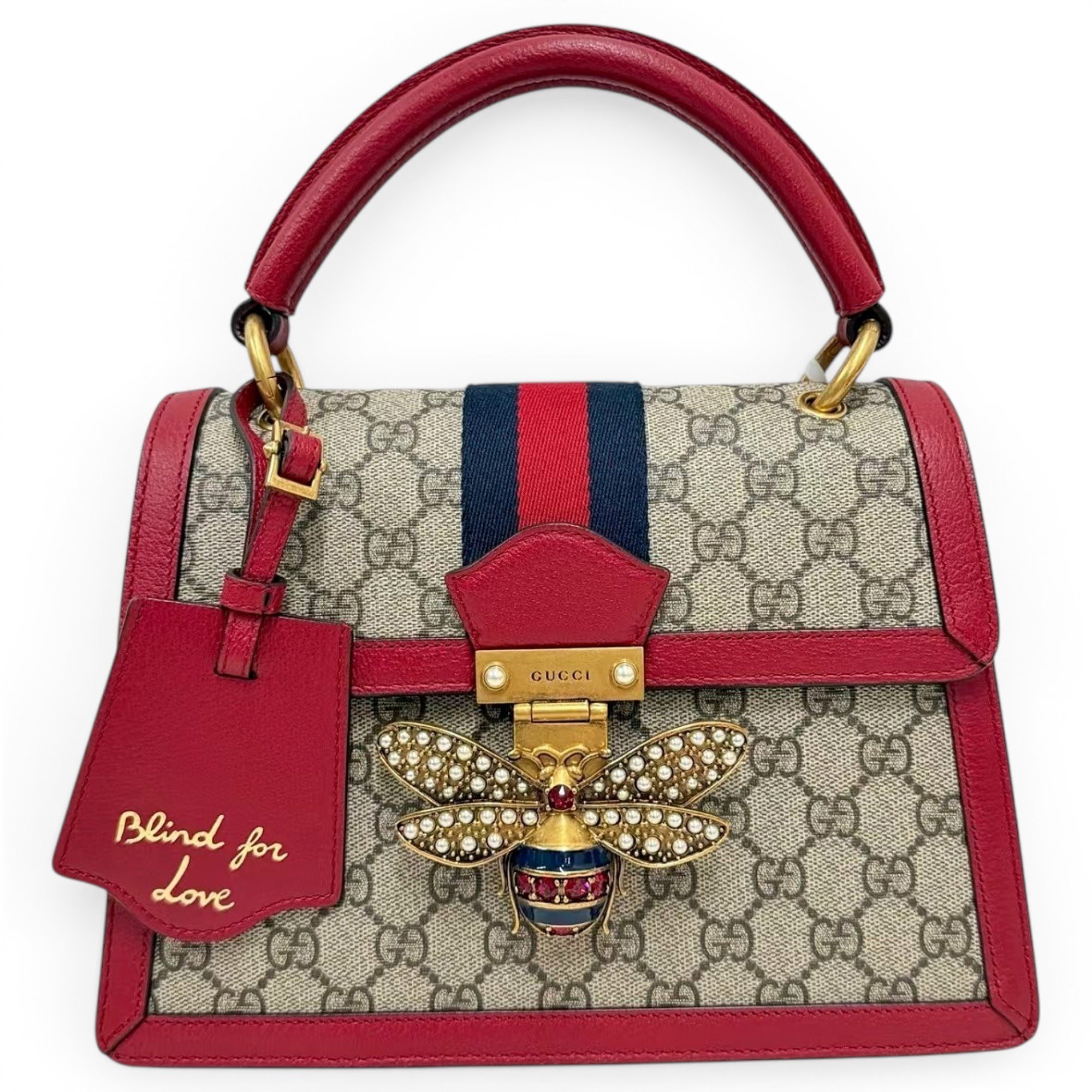 Queen Margaret leather handbag