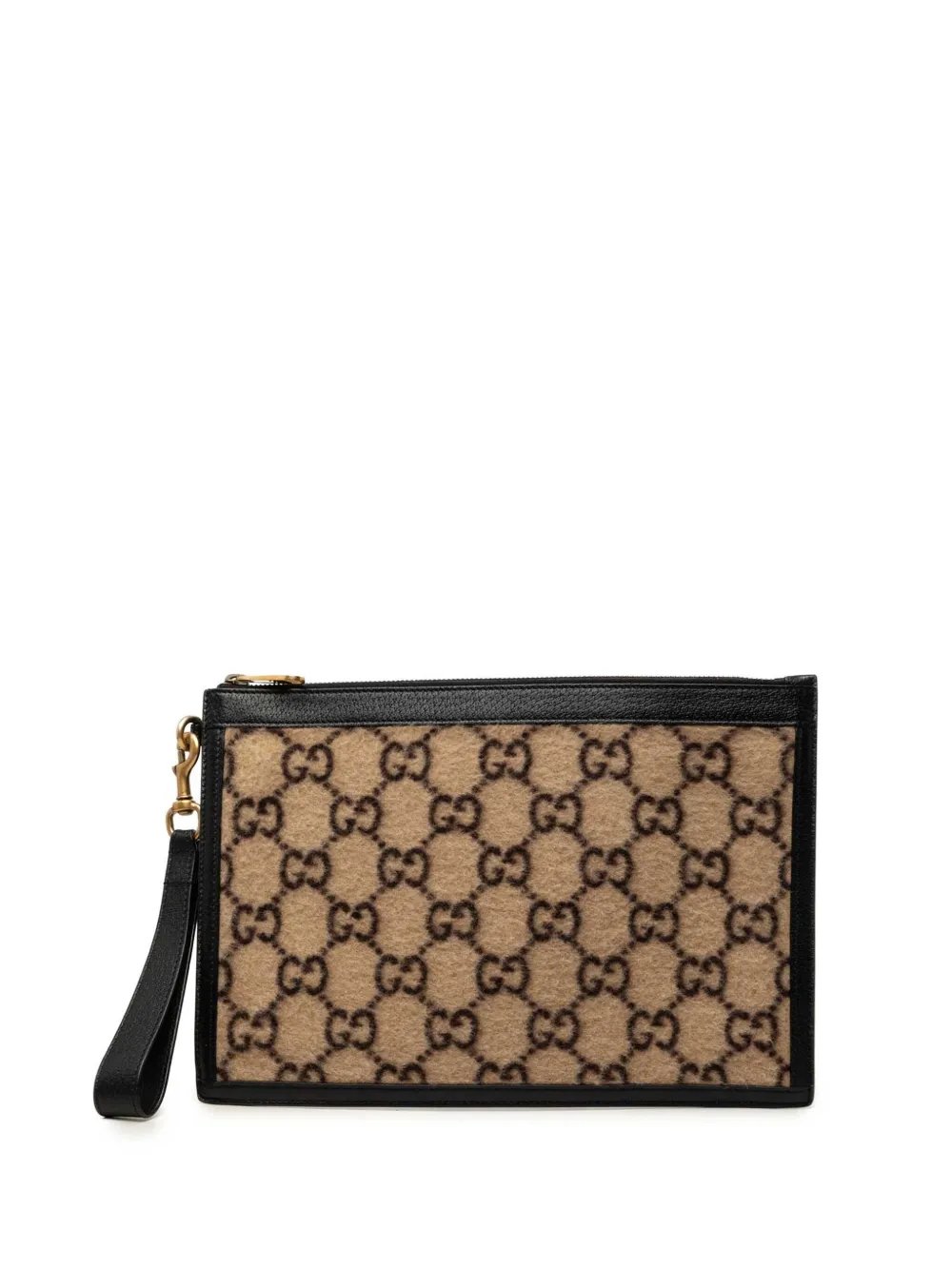 2000-2015 GG Wool clutch bag