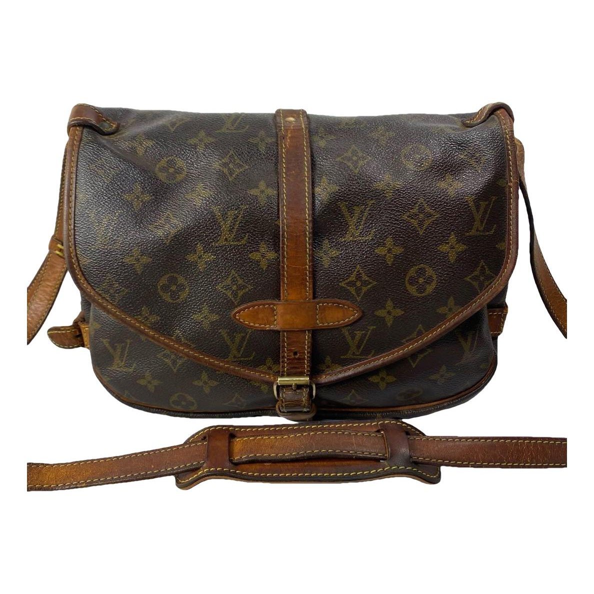 Saumur leather crossbody bag