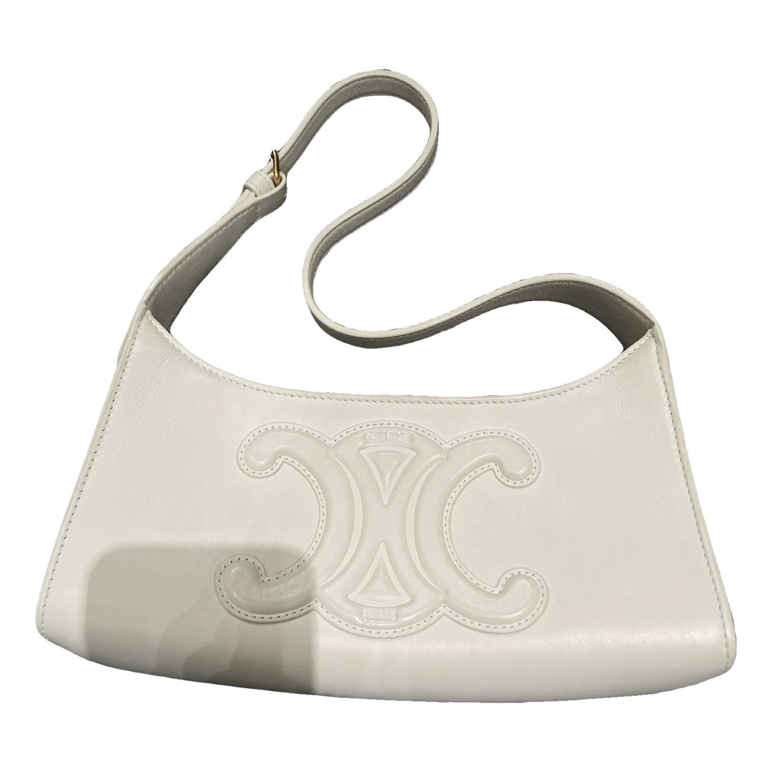 Triomphe leather handbag