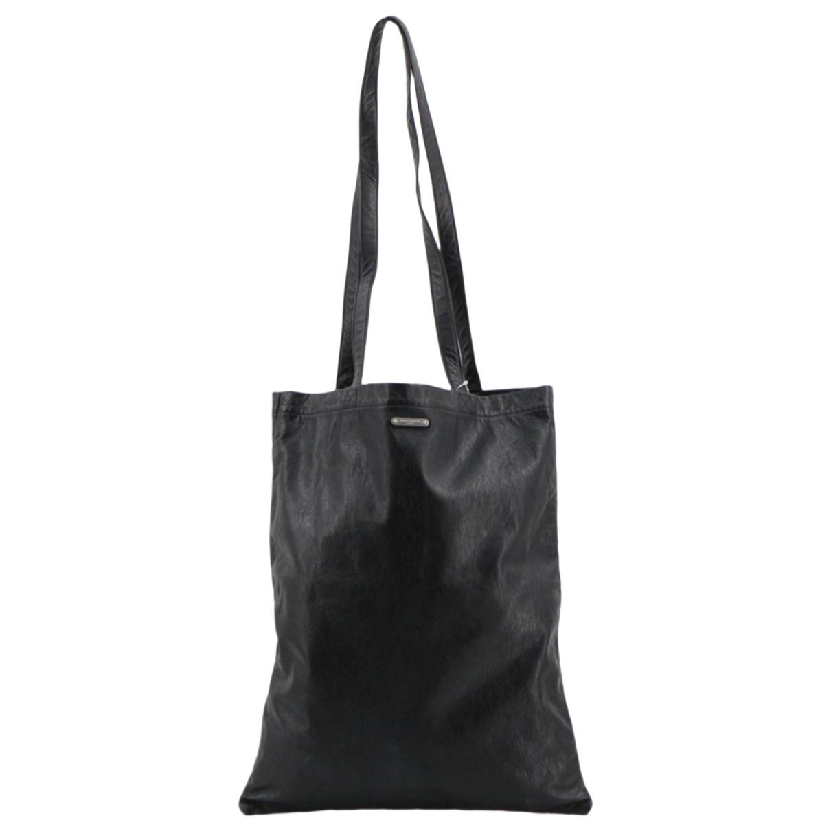 Leather tote