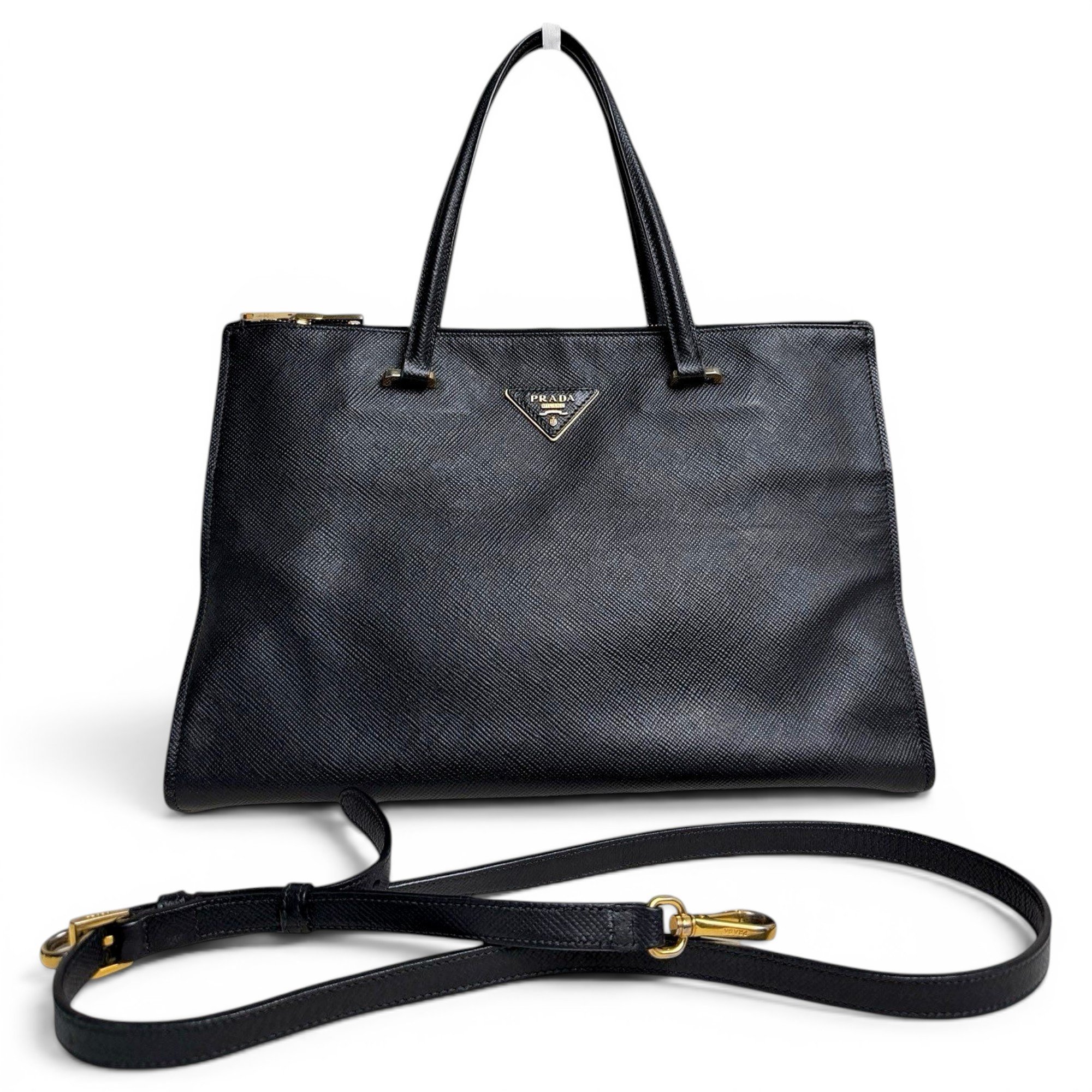 Galleria leather handbag
