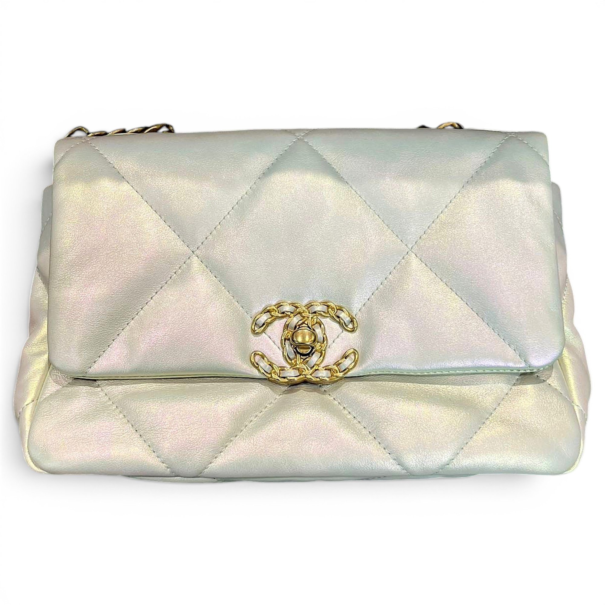 Chanel 19 leather handbag