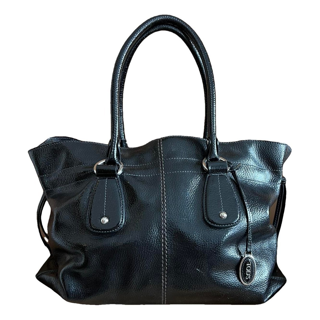 D Bag patent leather tote