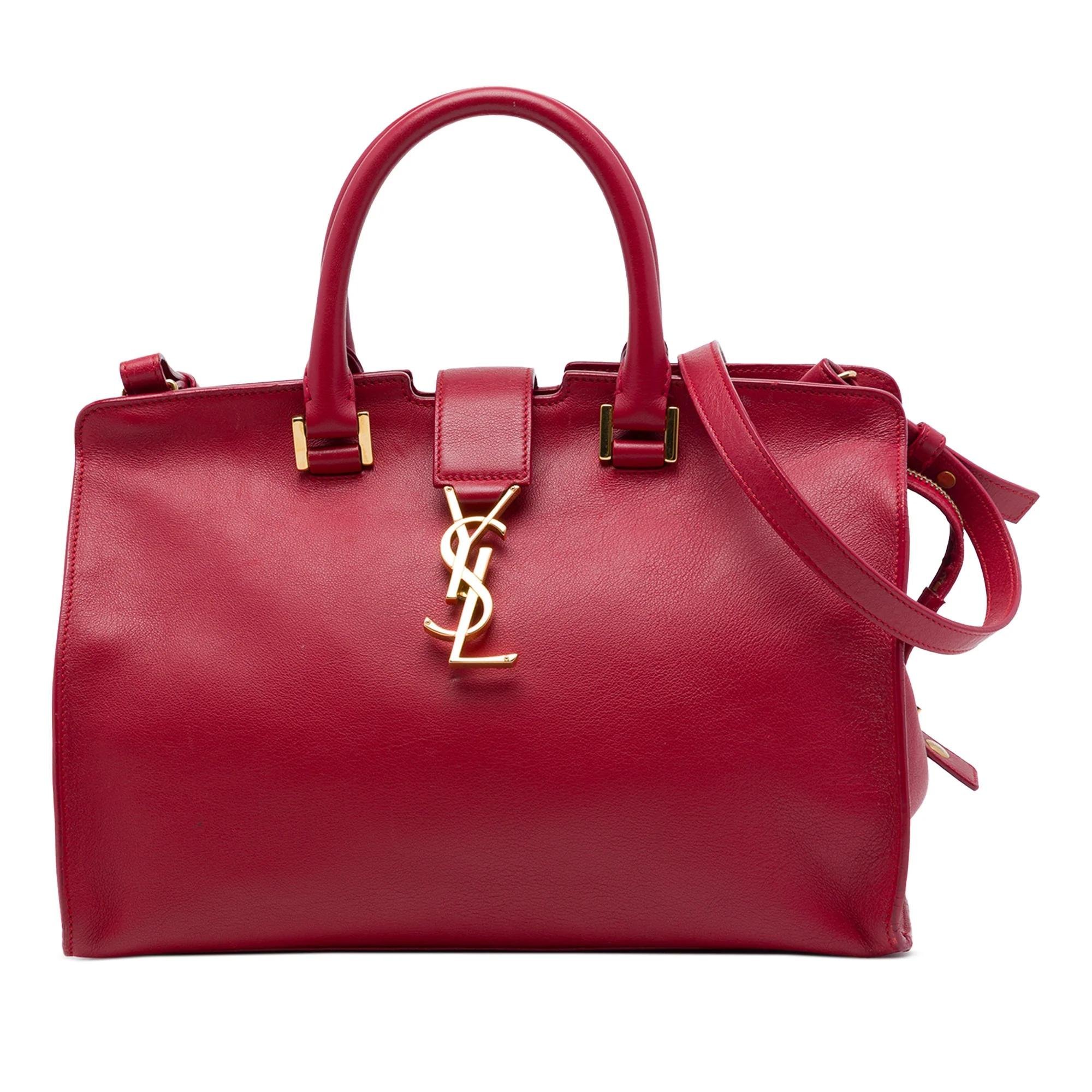 Downtown leather satchel