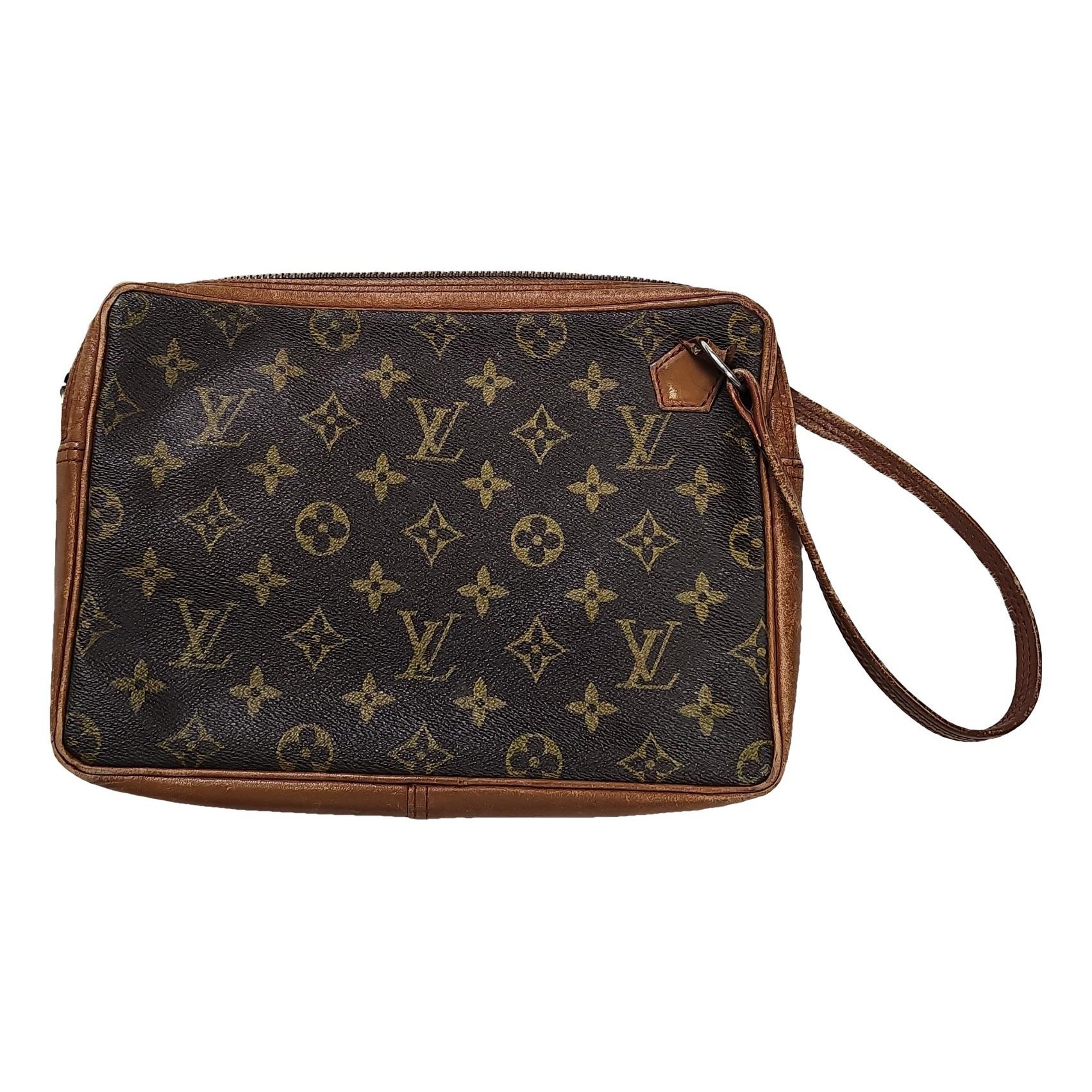 Marly Dragonne leather clutch bag
