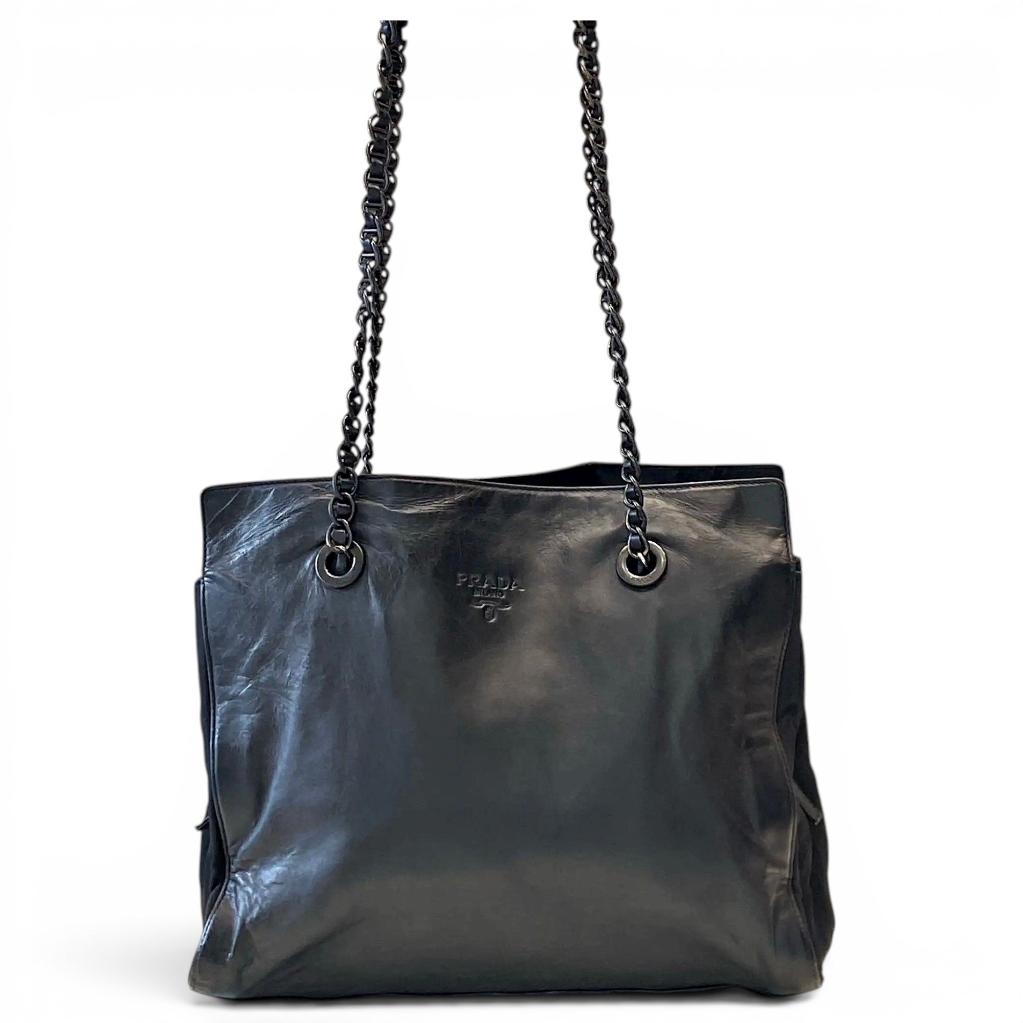 Leather handbag