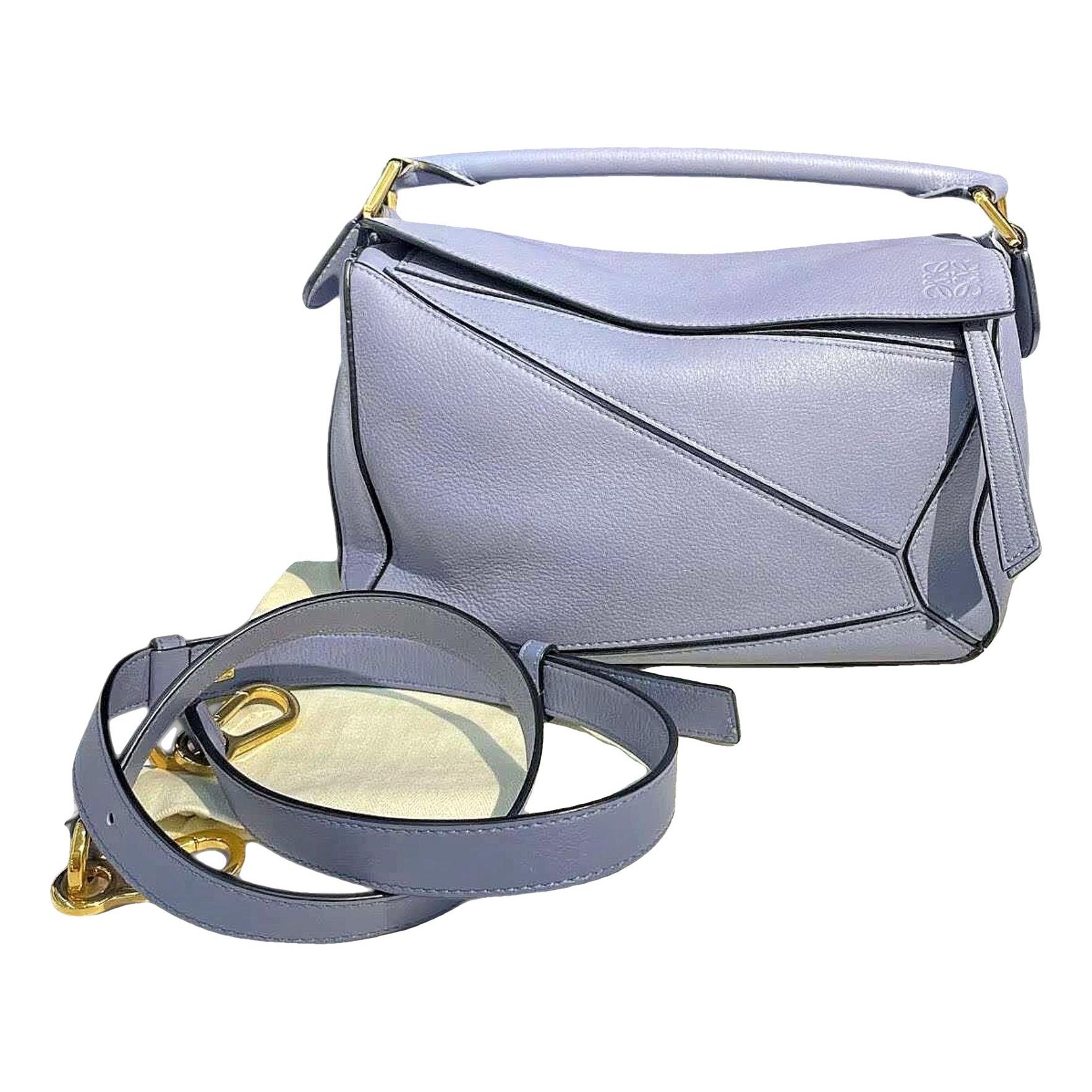 Puzzle linen handbag