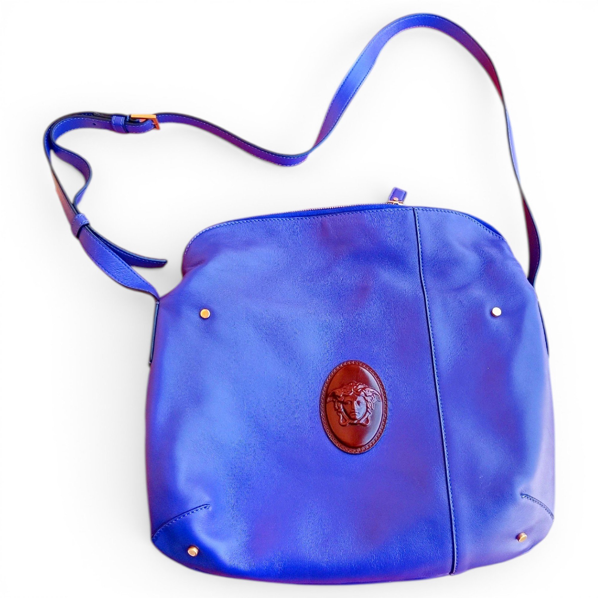 Versace Leather crossbody bag