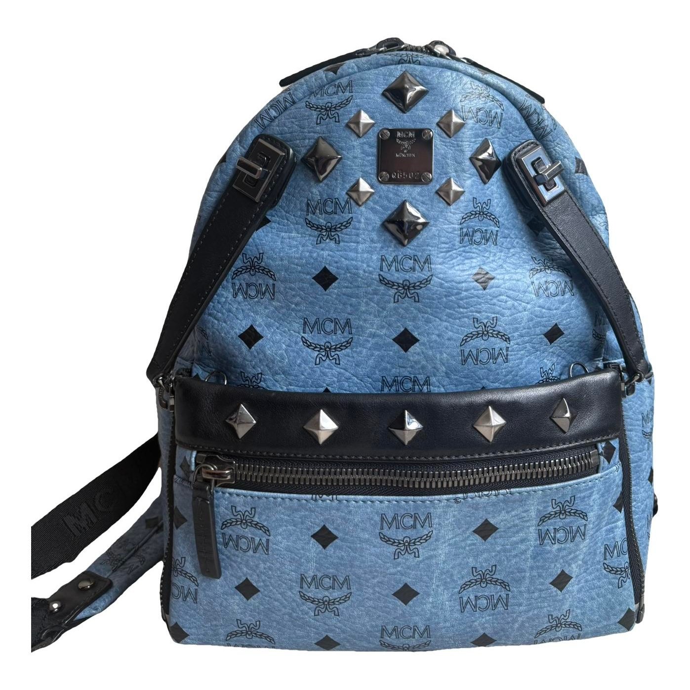 Vegan leather backpack