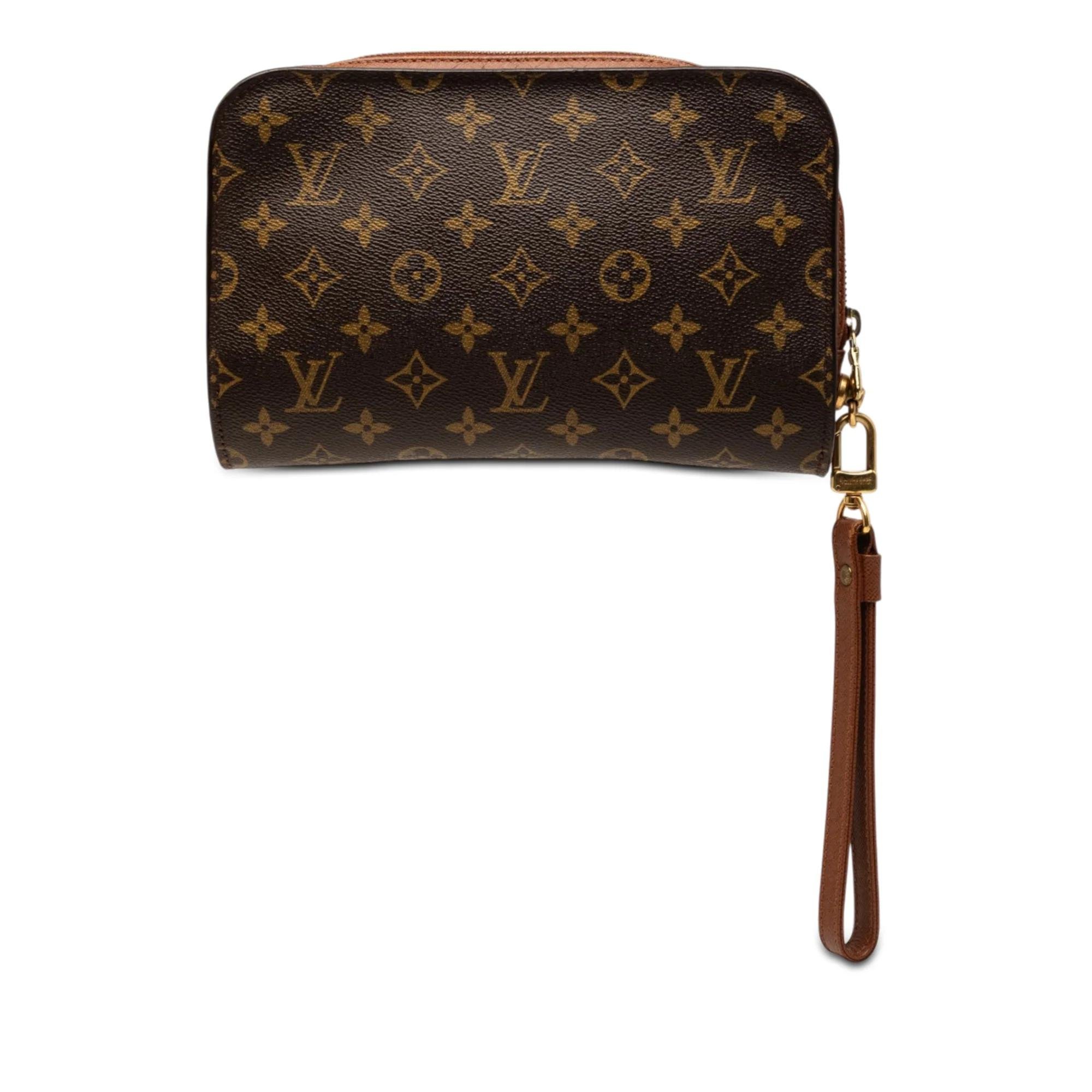 Orsay leather clutch bag