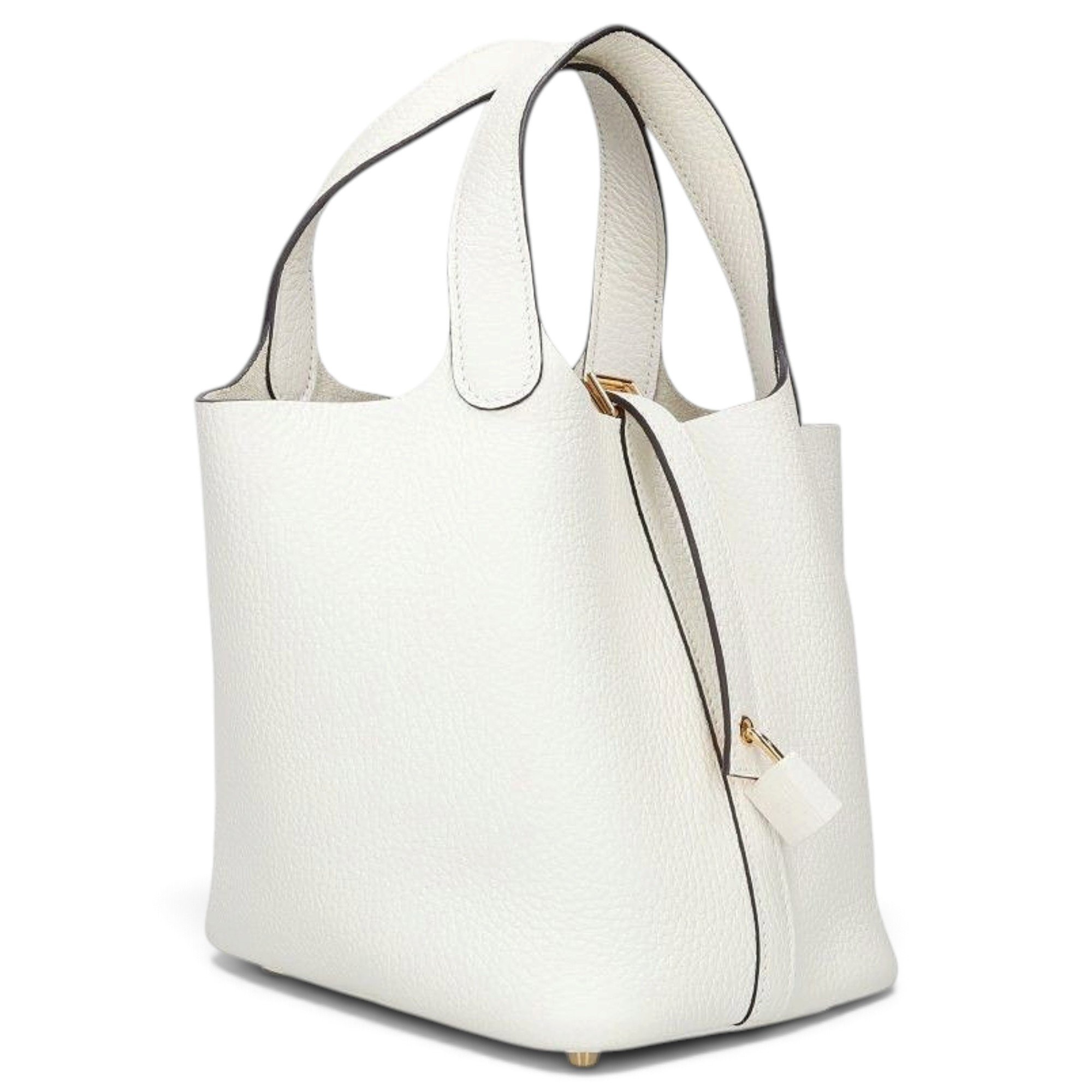 Picotin leather handbag