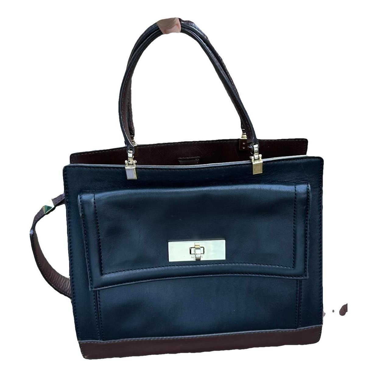 Leather handbag