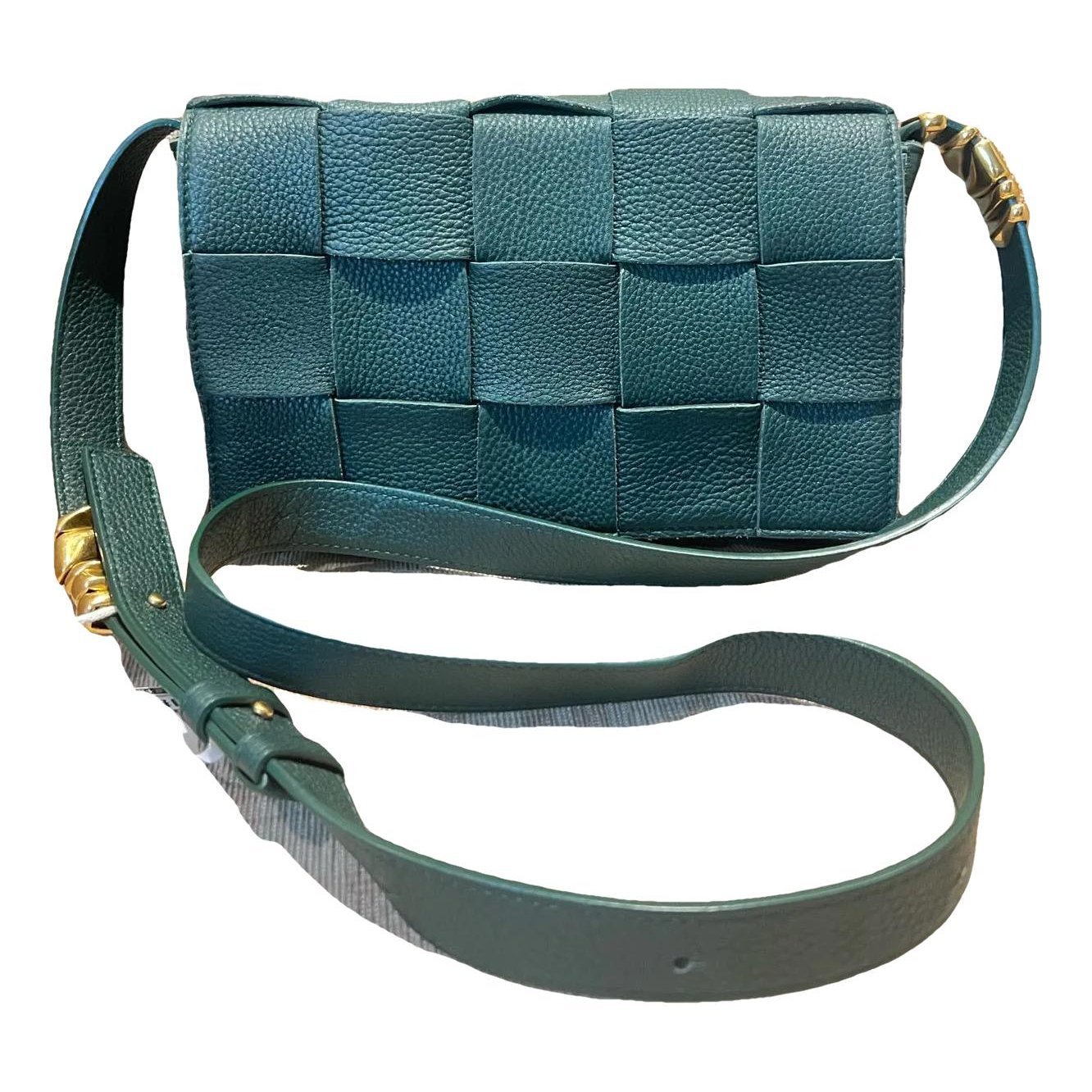 Cassette leather crossbody bag
